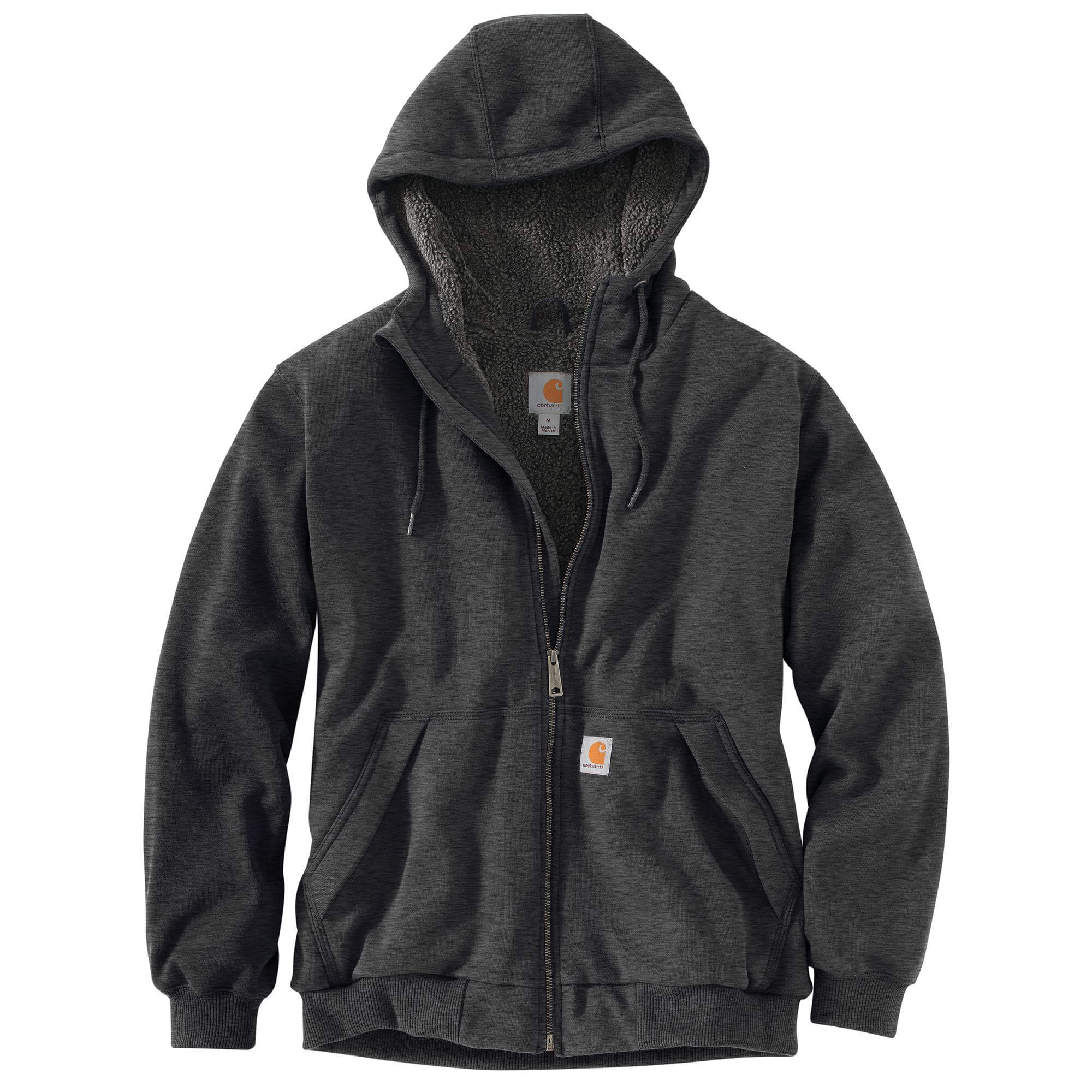 103308 - Carhartt Men's Rain Defender Relaxed Fit Midweight Lined Front-Zip Sweatshirt