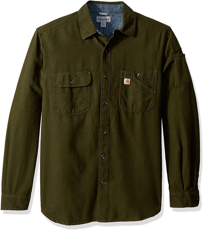 Carhartt Men's Beartooth Solid Long Sleeve Shirt - 103318