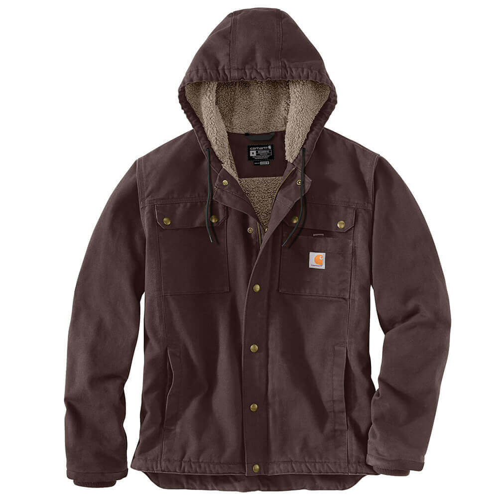103826 - Carhartt Men's Relaxed Fit Washed Duck Sherpa-Lined Utility J