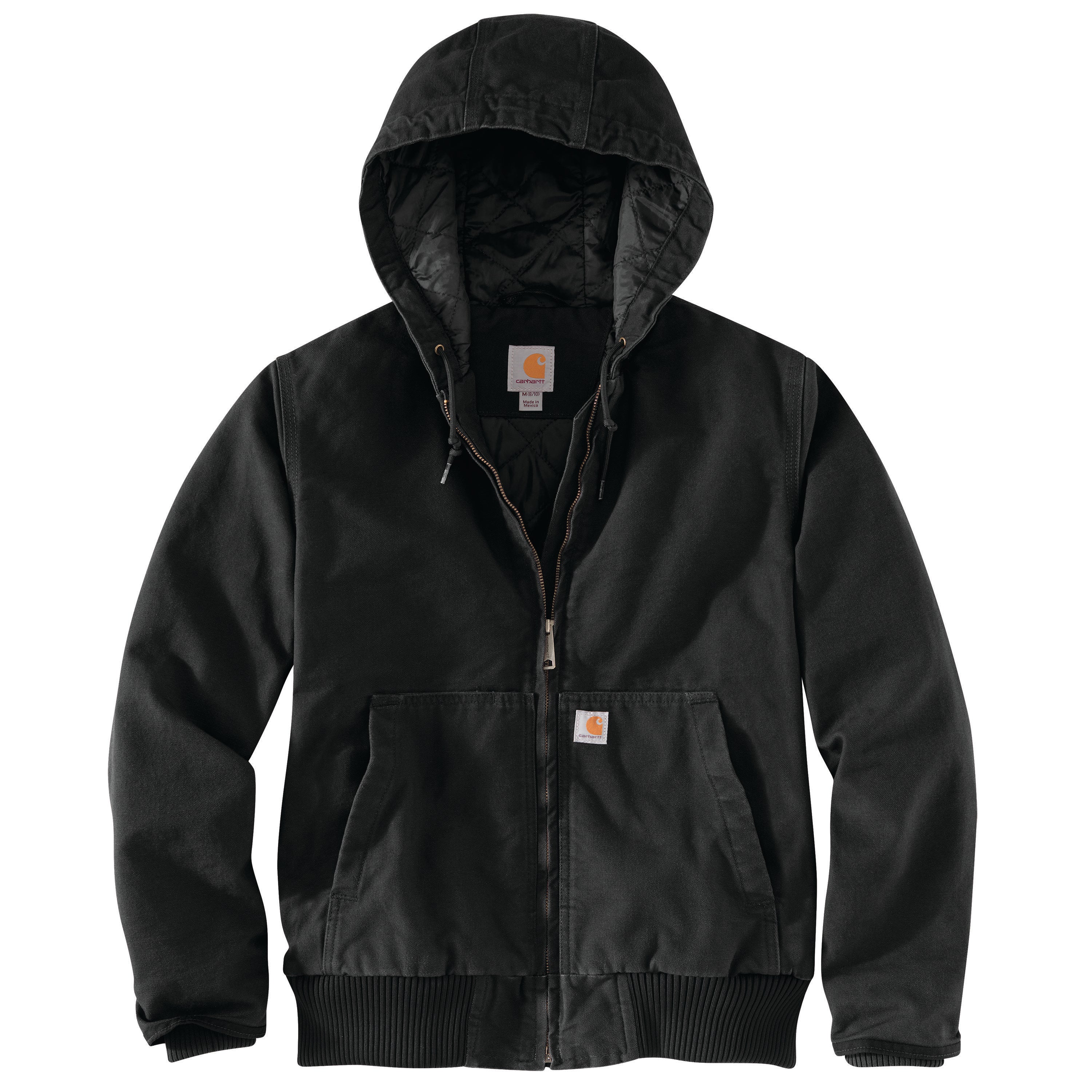 Carhartt Women's Washed Duck Active Jac Black 
