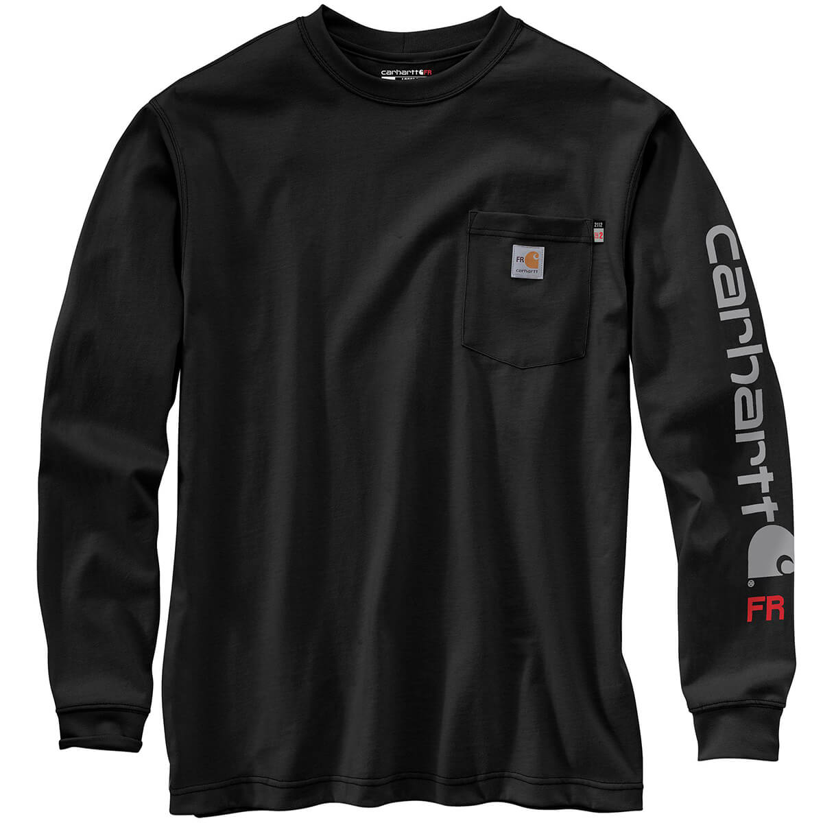 104130 - Flame Resistant Force® Org Fit Midweight Long-Sleeve Logo GraphicT-Shirt