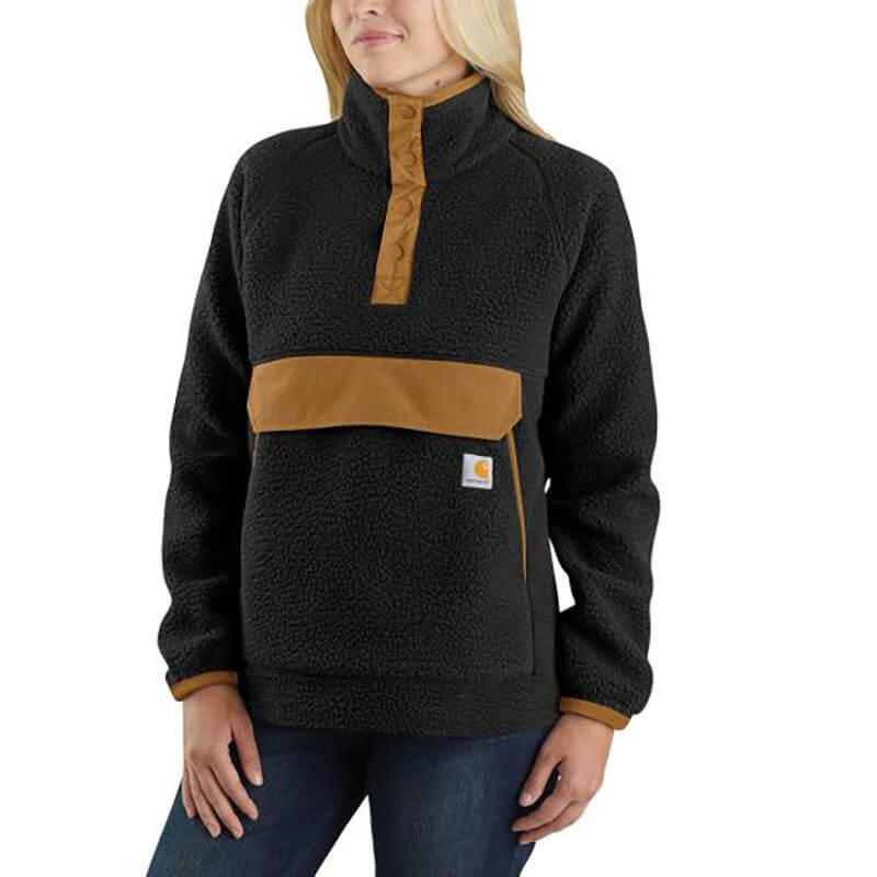 104922 - Carhartt Women's Fleece Quarter Snap Front Jacket