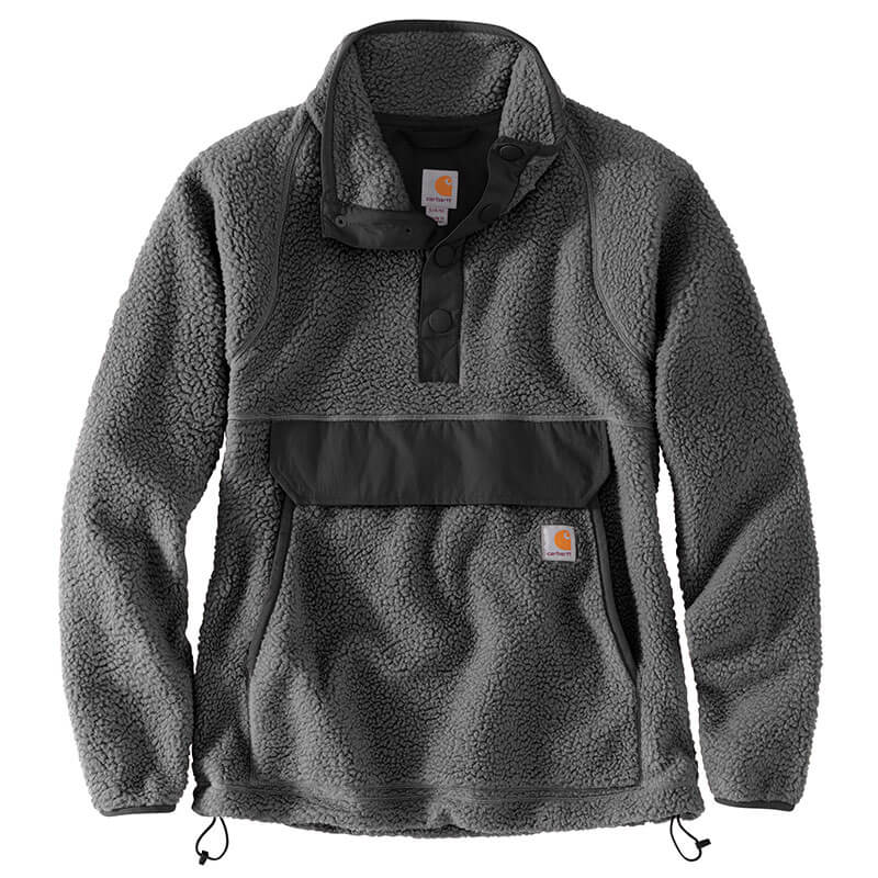 women's carhartt sweater dress Carhartt Women's Relaxed Fit Fleece Pullover - Small