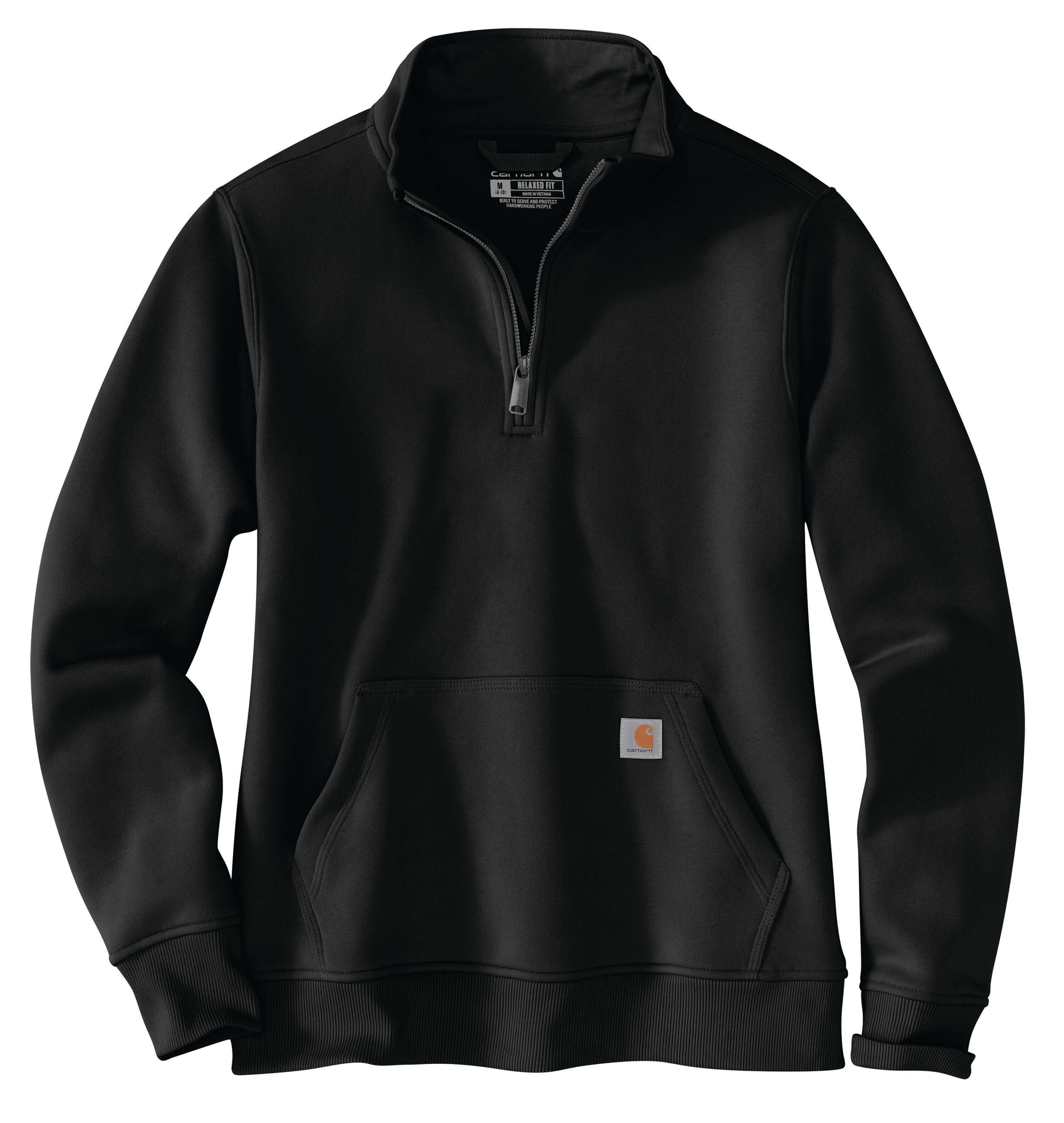 105295 - Carhartt Women's Relaxed Fit Midweight Quarter Zip Mock Neck Sweatshirt