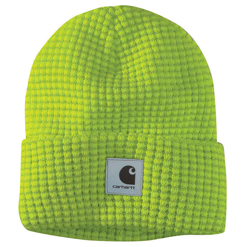 105548 - Carhartt Knit Beanie with Reflective Patch