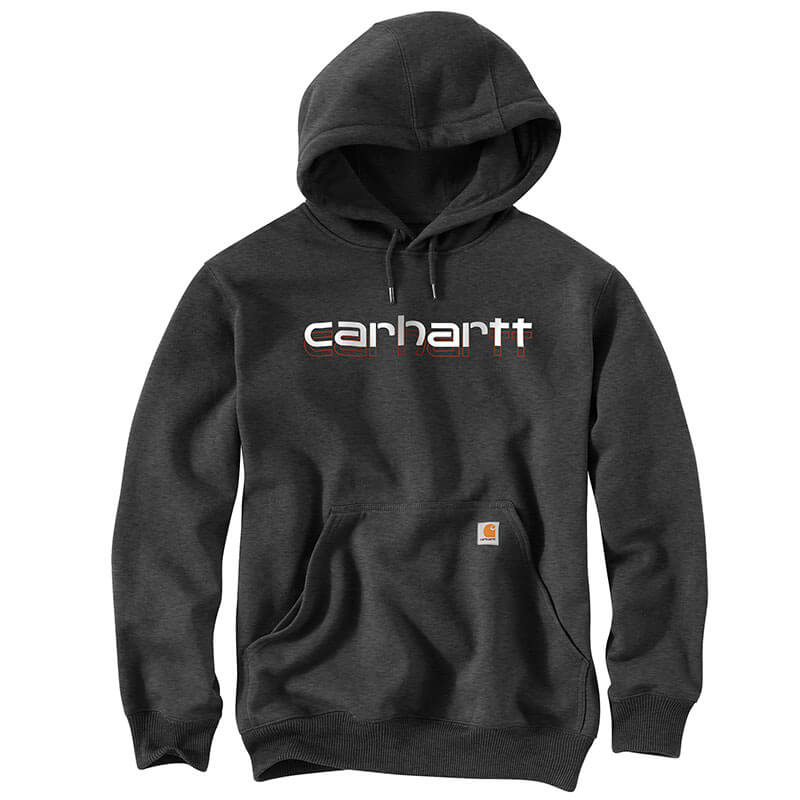 105679 - Carhart Men's Rain Defender Loose Fit Midweight Logo Graphic Sweatshirt