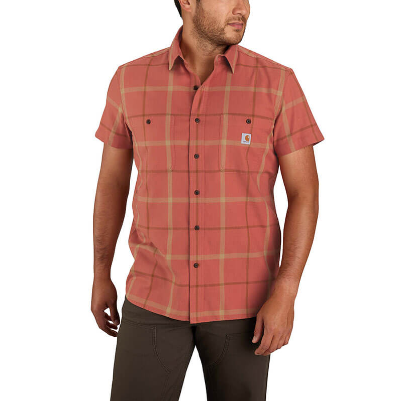 105701 - Carhartt Men's Rugged Flex® Relaxed Fit Lightweight Short-Sleeve Shirt
