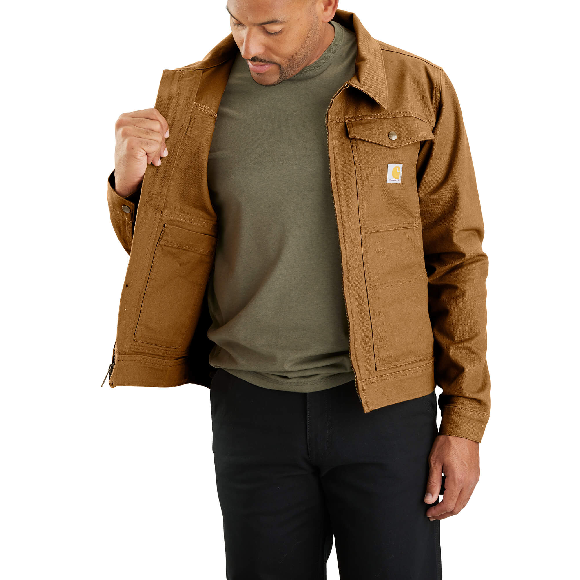 105748 - Carhartt Men's Rugged Flex Relaxed Fit Duck Jacket