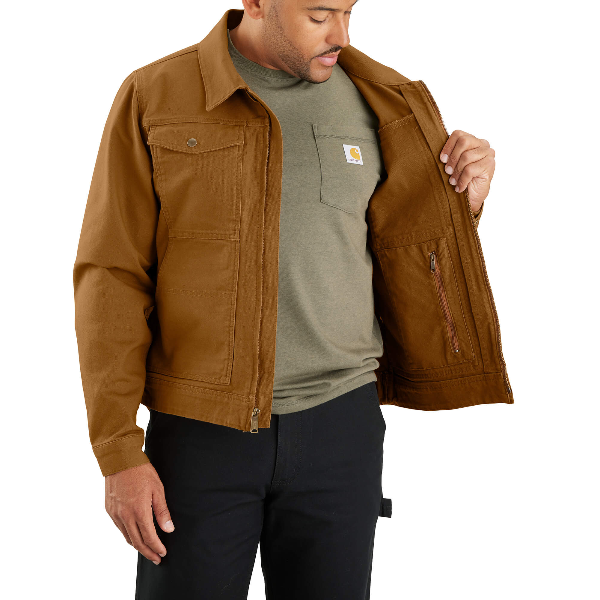 105748 - Carhartt Men's Rugged Flex Relaxed Fit Duck Jacket