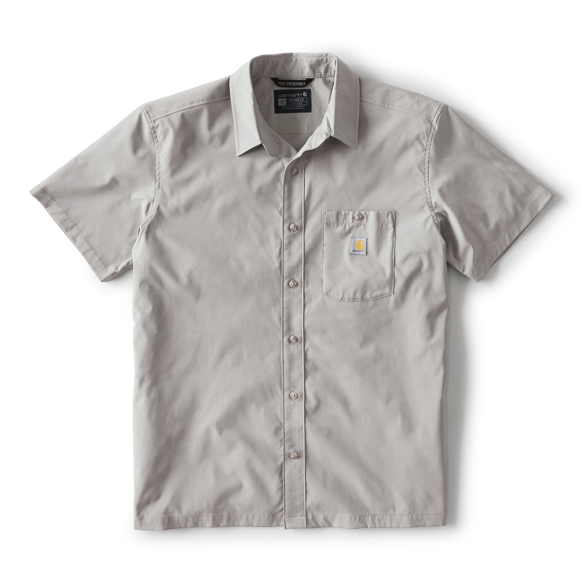 106141 - Carhartt Men's Force Sun Defender™ Relaxed Fit Lightweight Short-Sleeve Shirt