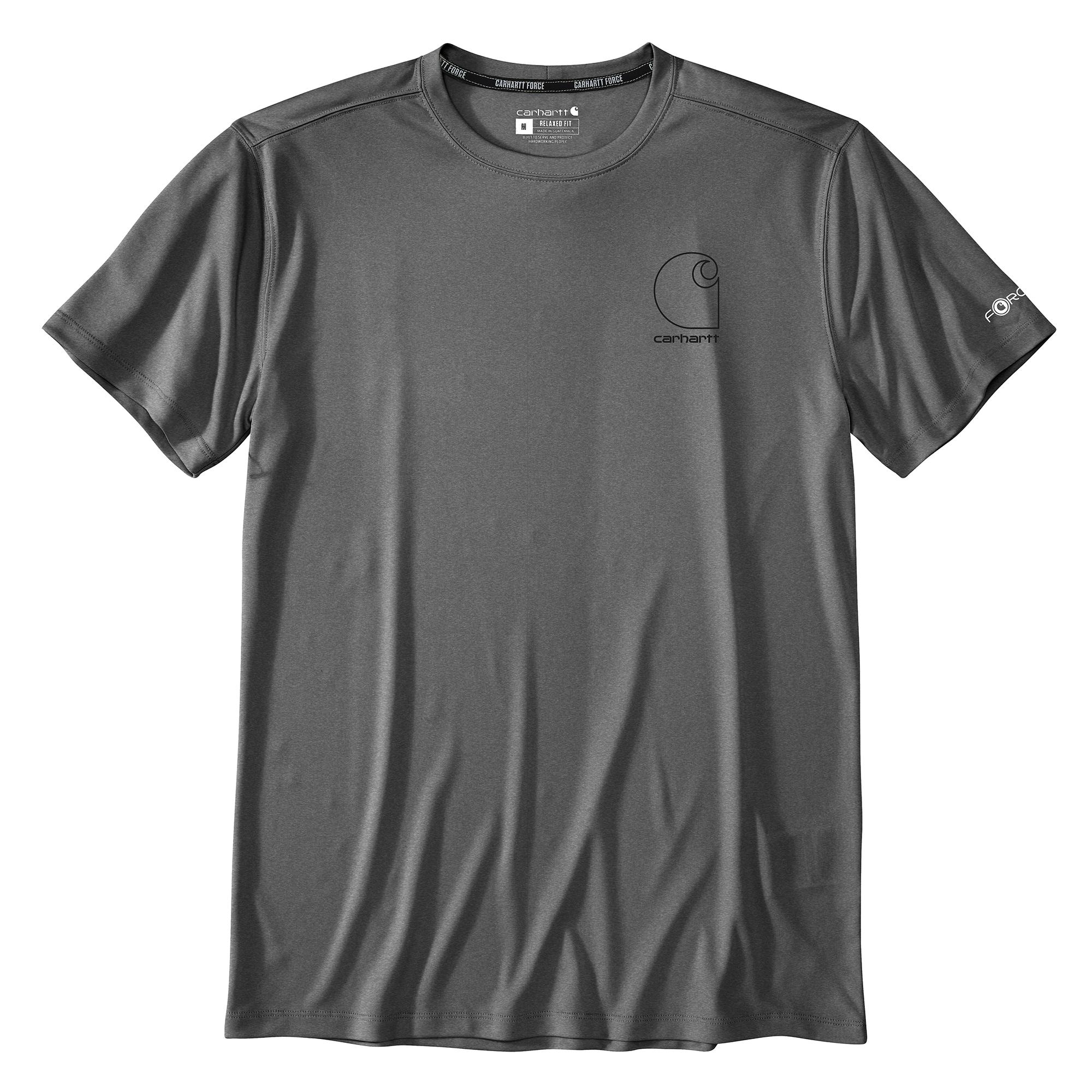 106163 - Carhartt Force Sun Defender™ Lightweight Short-Sleeve Logo Gr