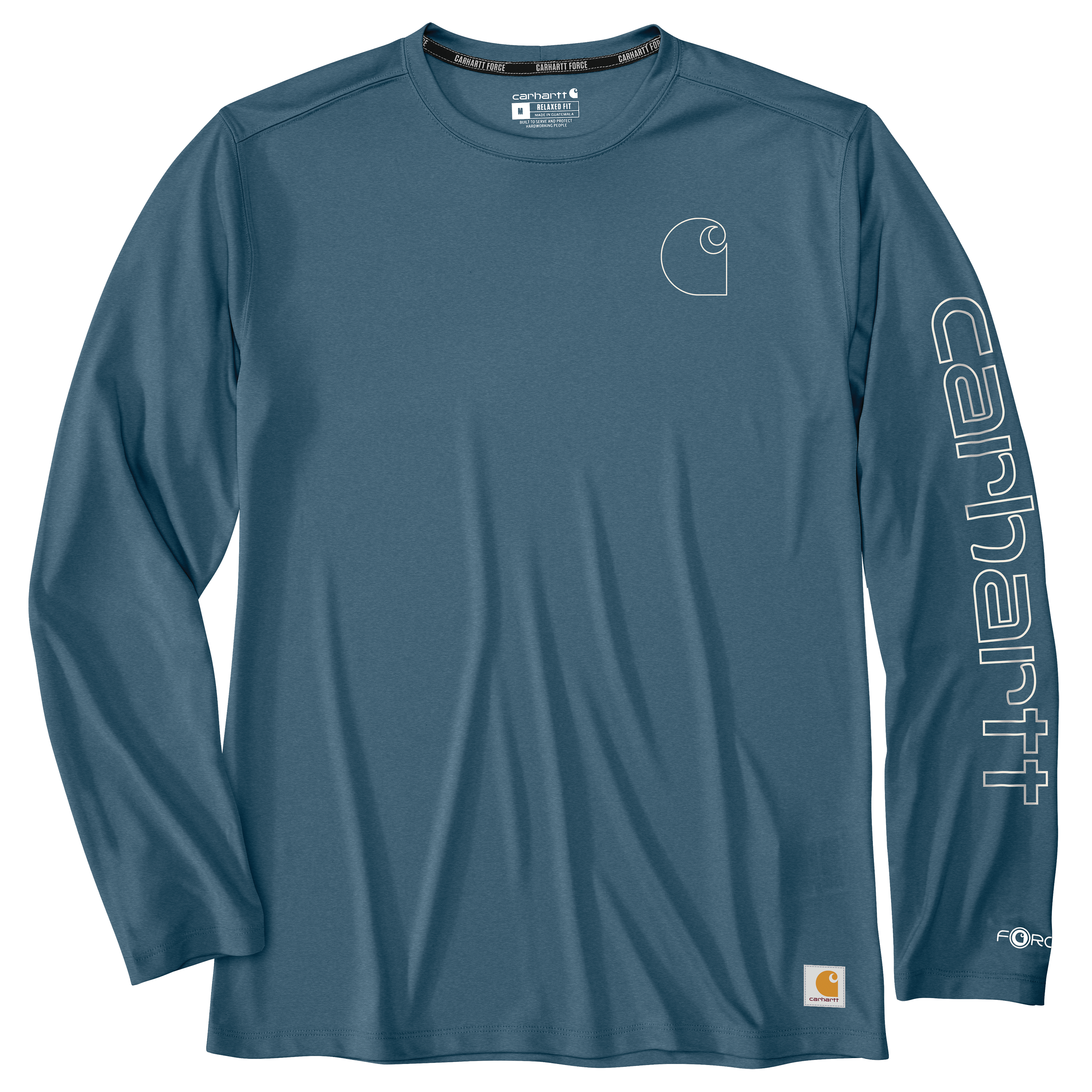 106164 - Carhartt Force Sun Defender™ Lightweight Long-Sleeve Logo Graphic T-Shirt