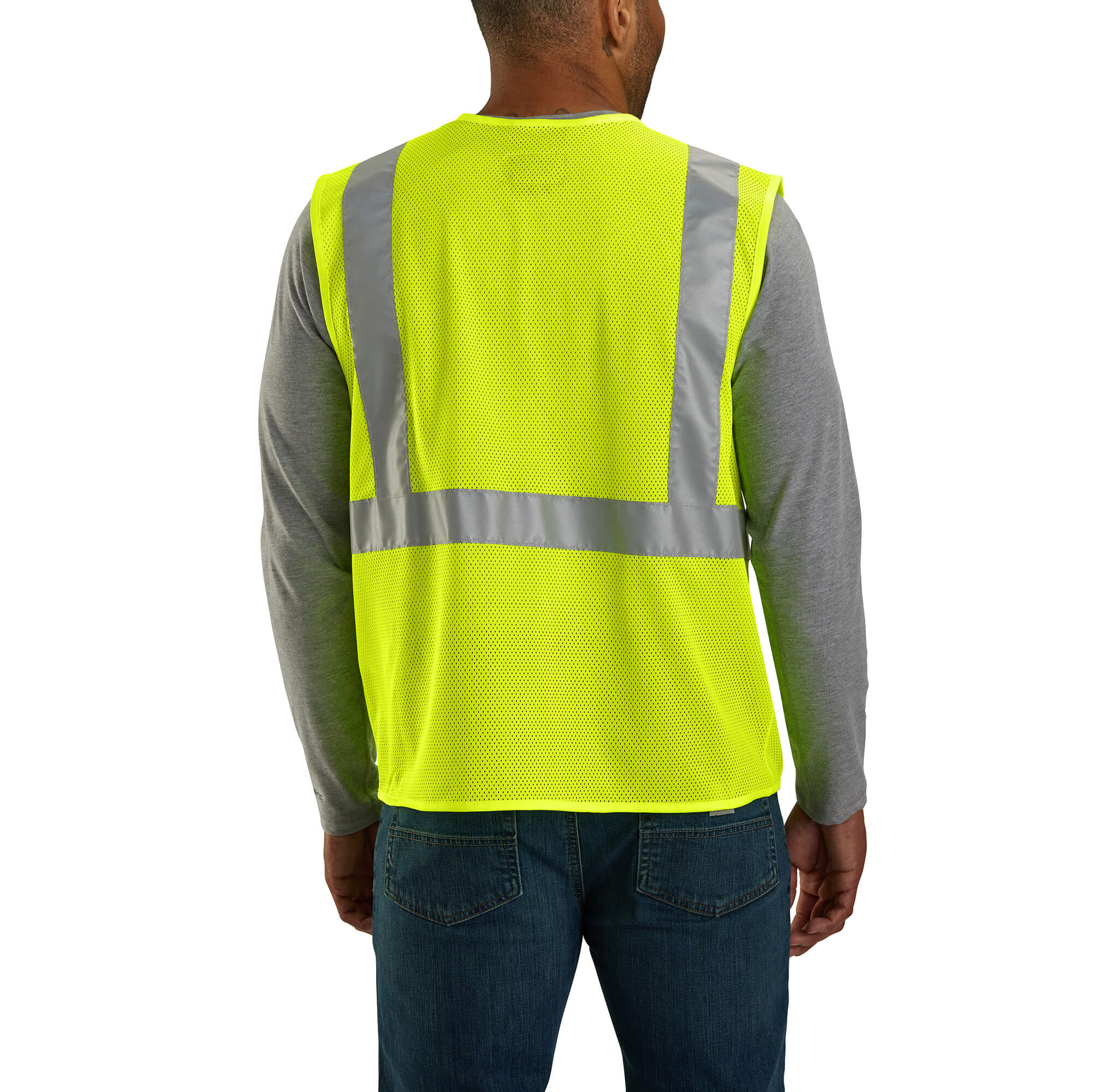 106171 - Carhartt High Visibility Mesh Multi-Pocket Class 2 Vest