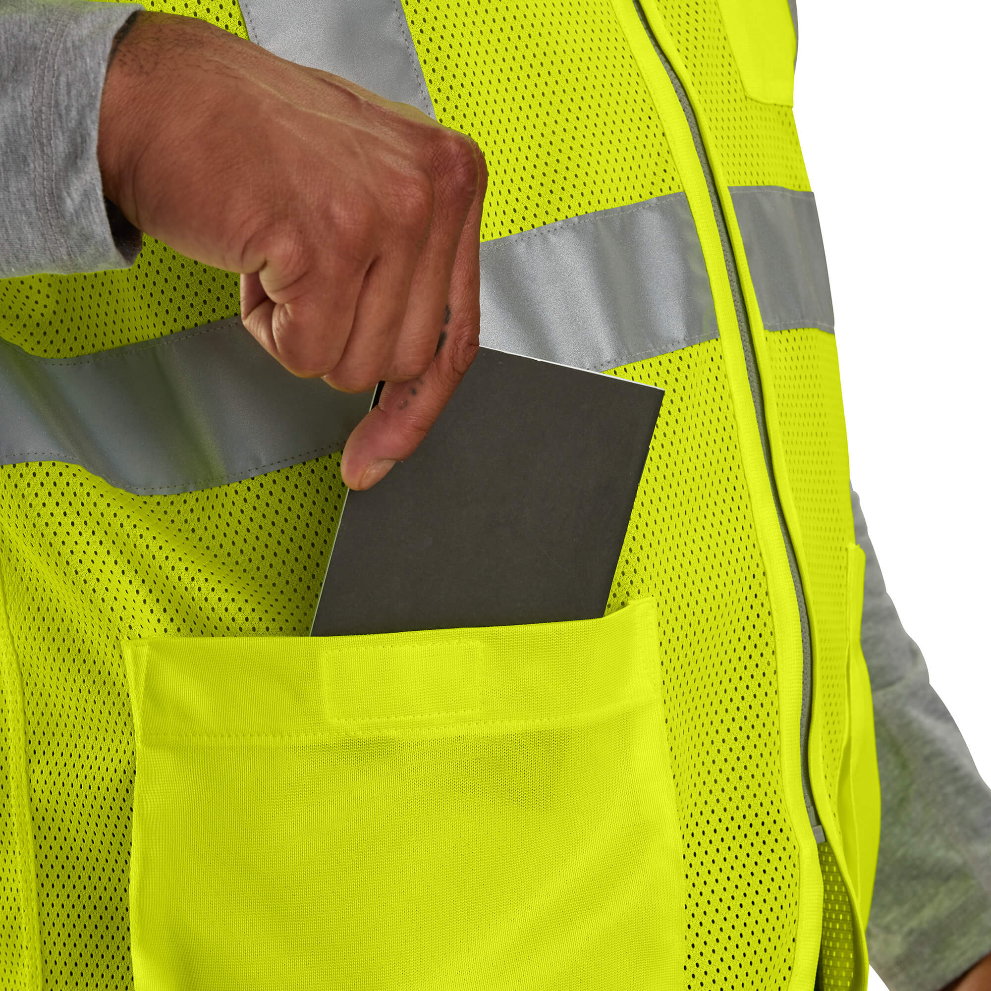 106171 - Carhartt High Visibility Mesh Multi-Pocket Class 2 Vest