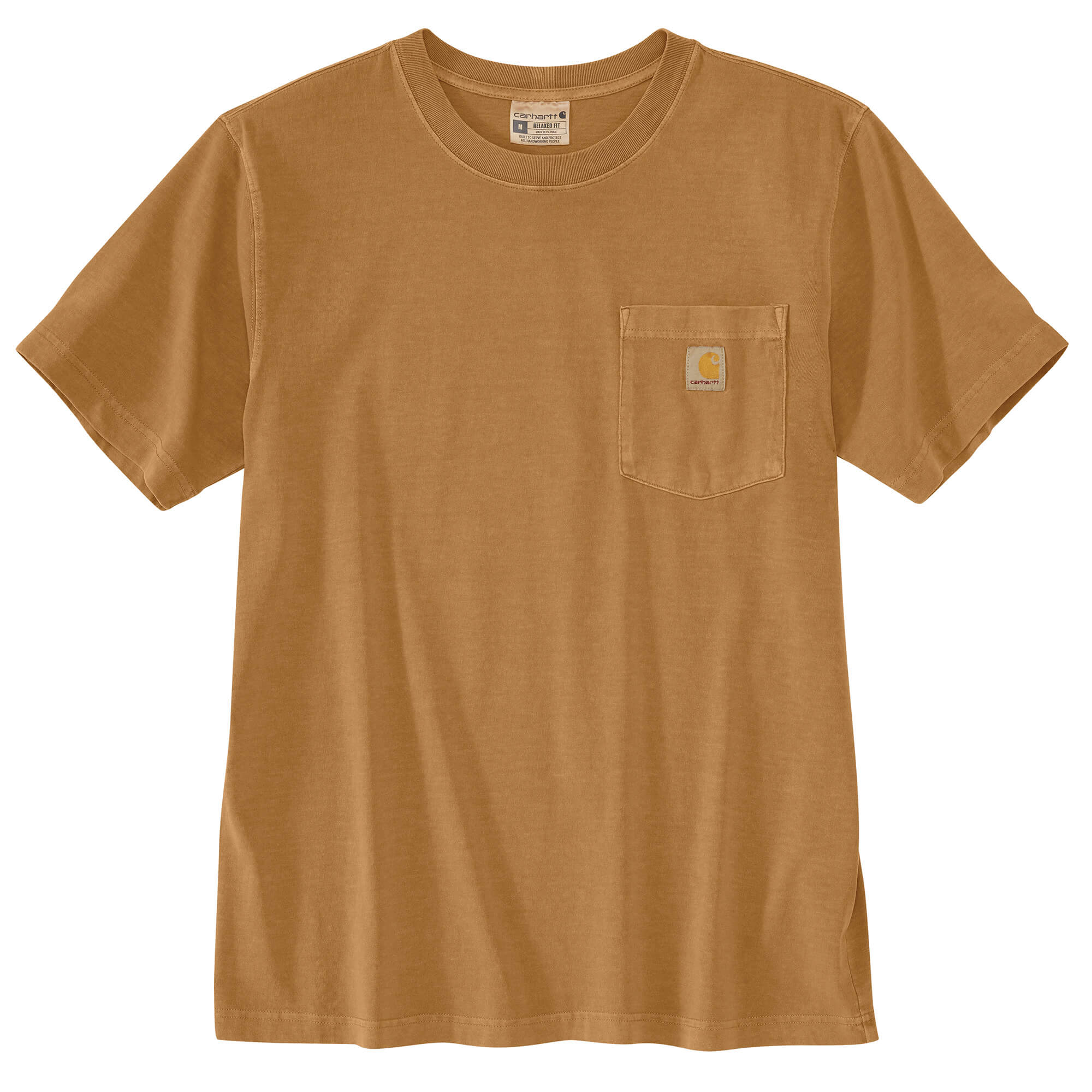 106252 - Carhartt Men's Relaxed Fit Lightweight Short-Sleeve Garment Dyed Pocket T-Shirt