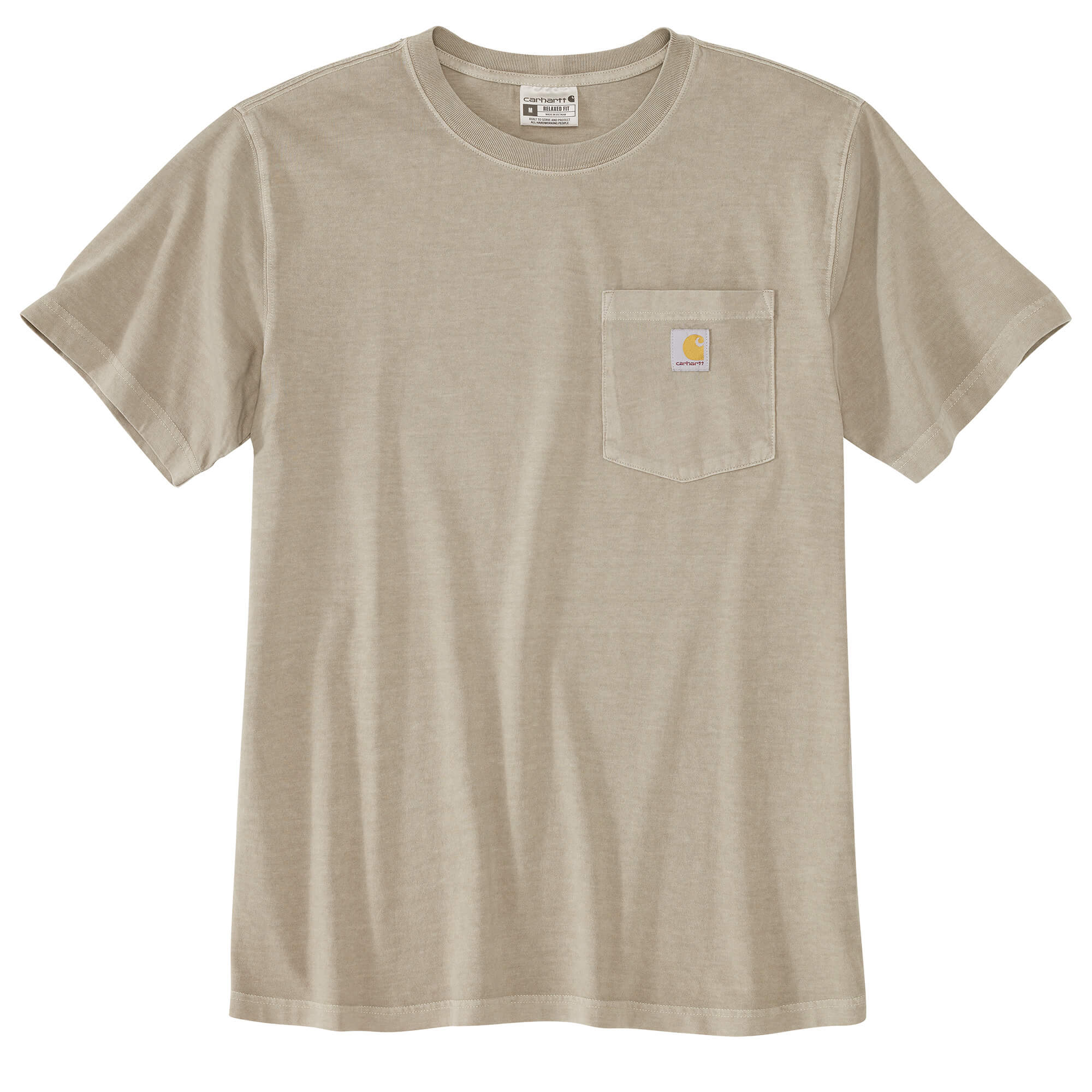 106252 - Carhartt Men's Relaxed Fit Lightweight Short-Sleeve Garment Dyed Pocket T-Shirt