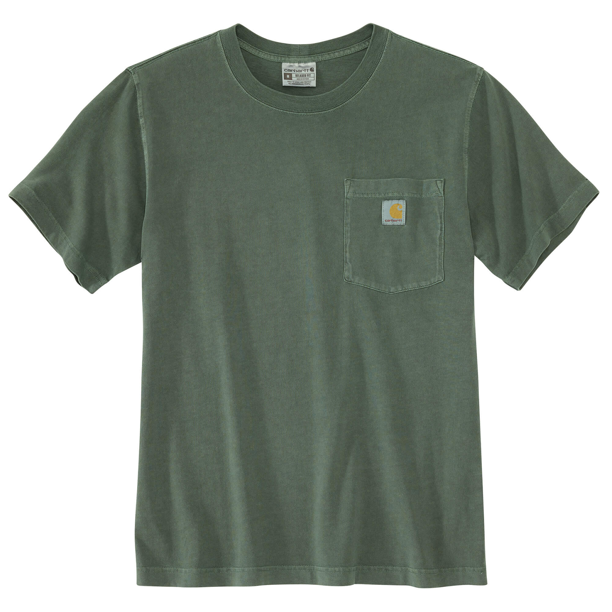 106252 - Carhartt Men's Relaxed Fit Lightweight Short-Sleeve Garment Dyed Pocket T-Shirt