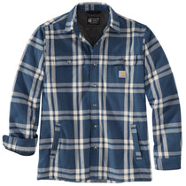 106354 - Carhartt Men's Relaxed Fit Flannel Sherpa-Lined Shirt Jac