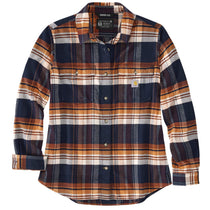 106447 - Carhartt Women's TENCEL™ Fiber Series Relaxed Fit Long-Sleeve Flannel Shirt