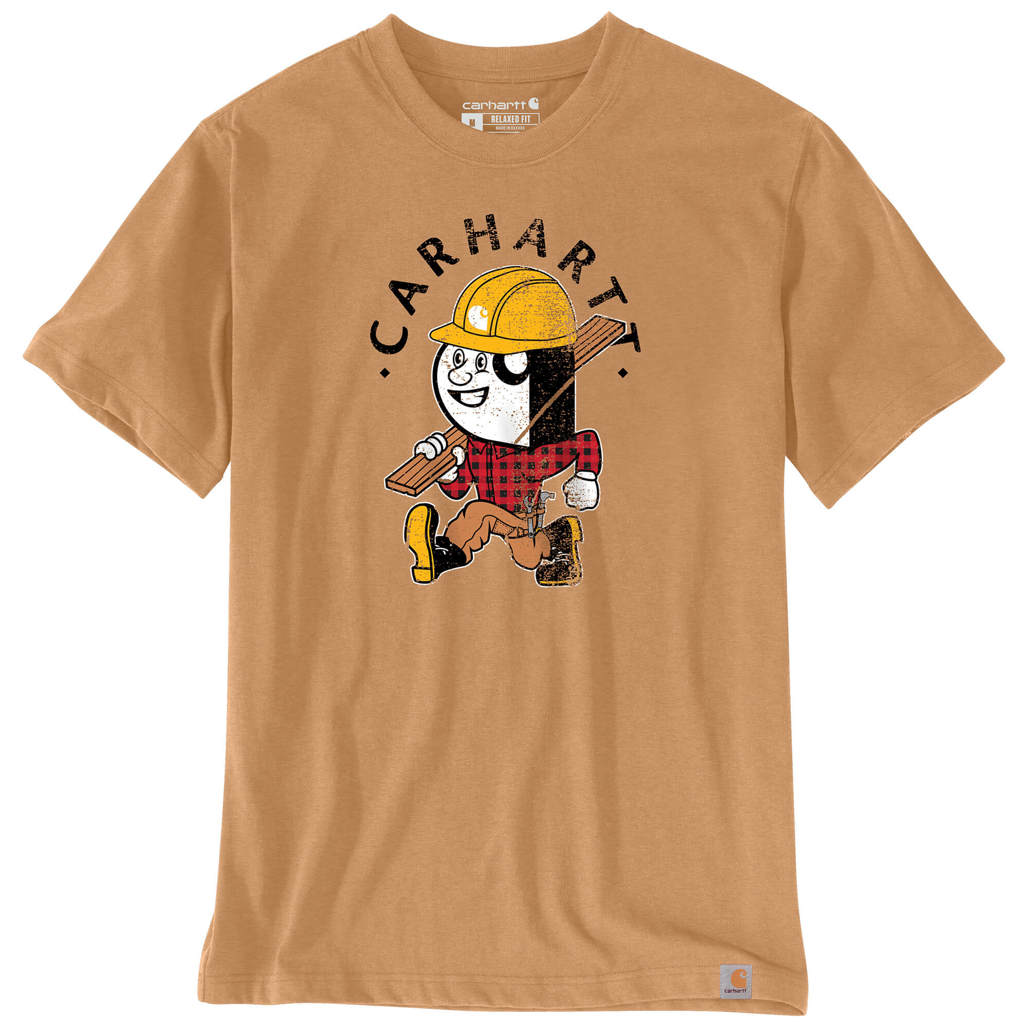 106534 - Carhartt Men's Relaxed Fit Light Weight Short Sleeve Carpenter Graphic T-Shirt