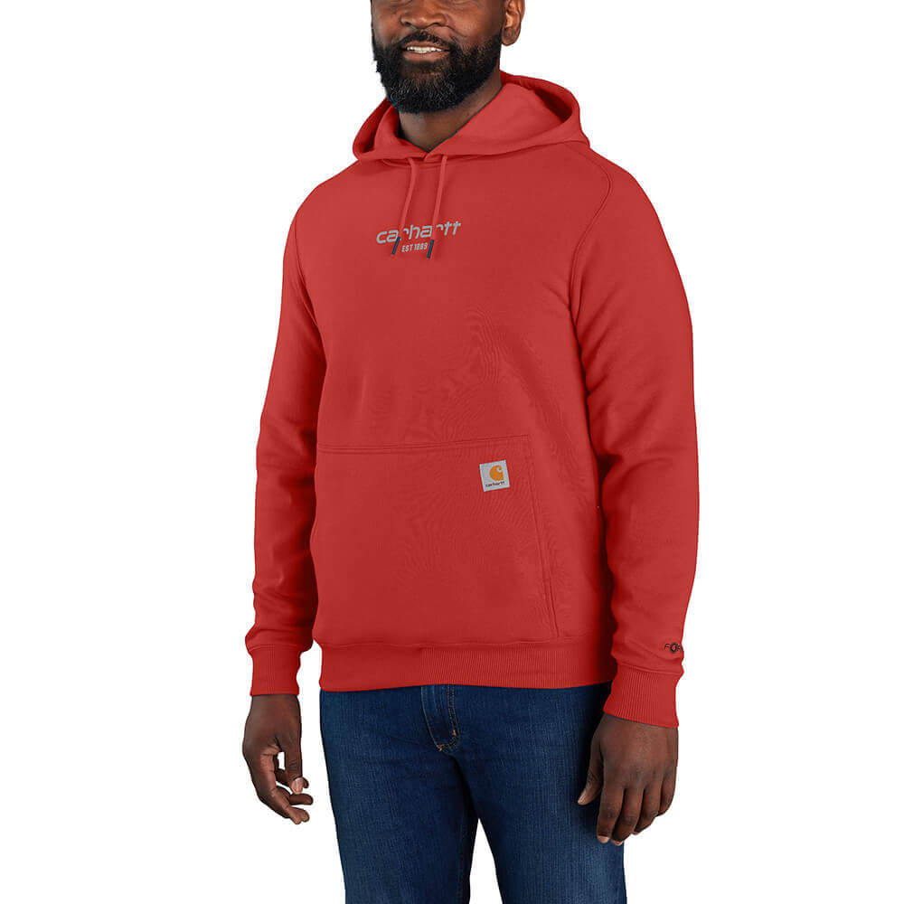 105569 - Carhartt Men's Force Relaxed Fit Lightweight Logo Graphic Sweatshirt