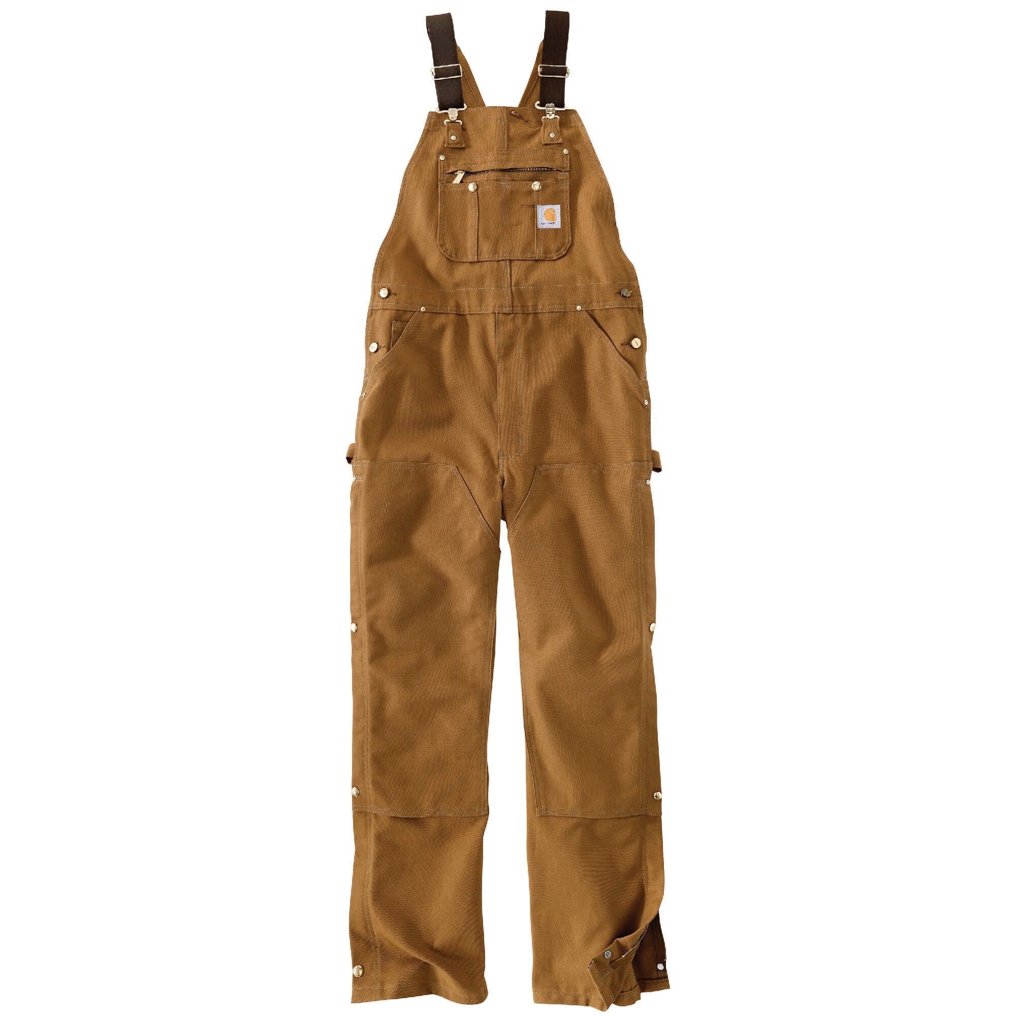 106671 - Carhartt Men's Loose Fit Firm Duck Bib Overall