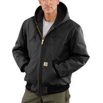 106673 - Carhartt Men's Loose Fit Firm Duck Insulated Flannel-Lined Active Jacket