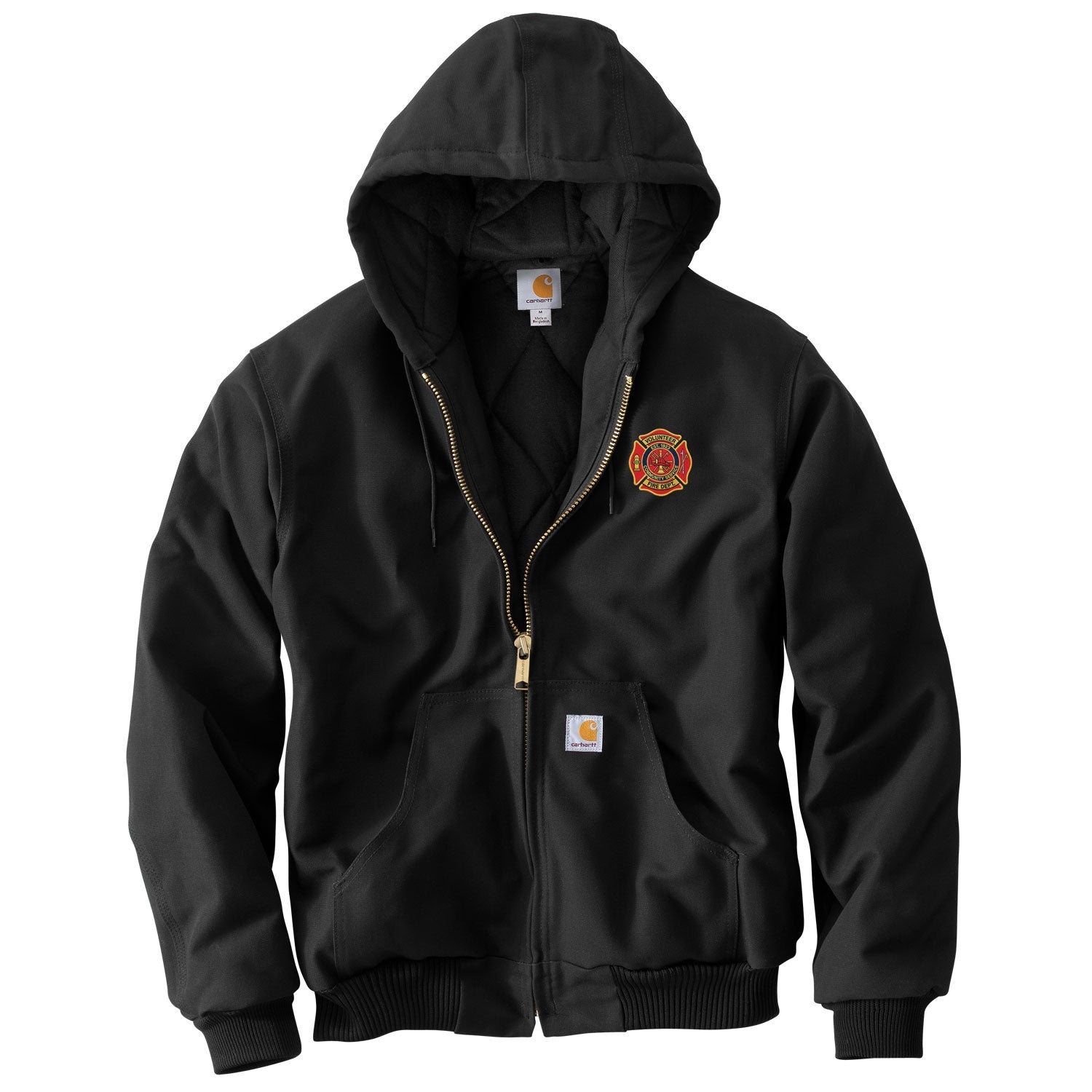 Custom Firefighter Jacket — Carhartt Duck Active 106673