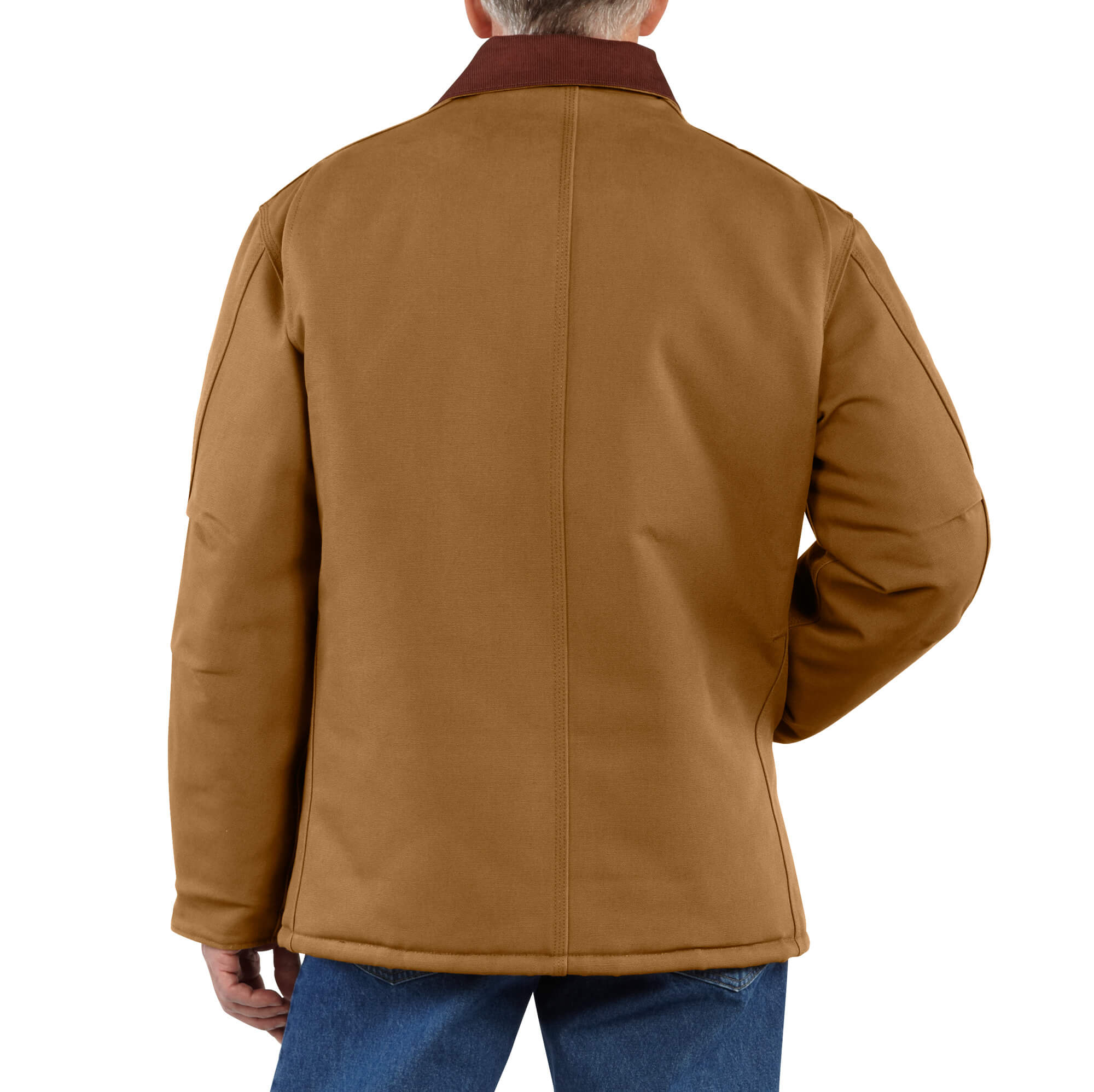 106674 - Carhartt Men's Loose Fit Firm Duck Insulated Traditional Coat