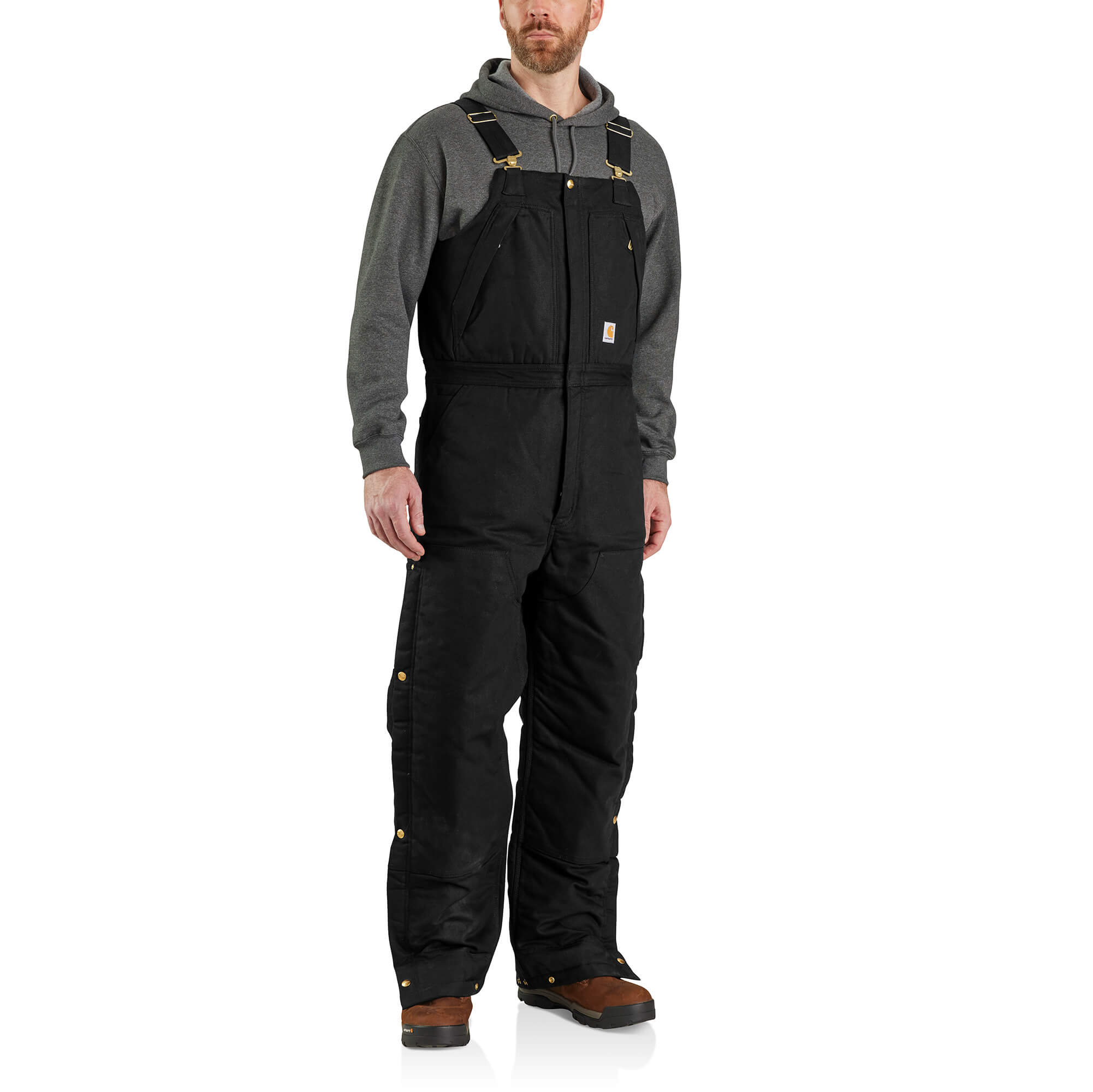 105470 - Carhartt  Loose Fit Firm Duck Insulated Biberall