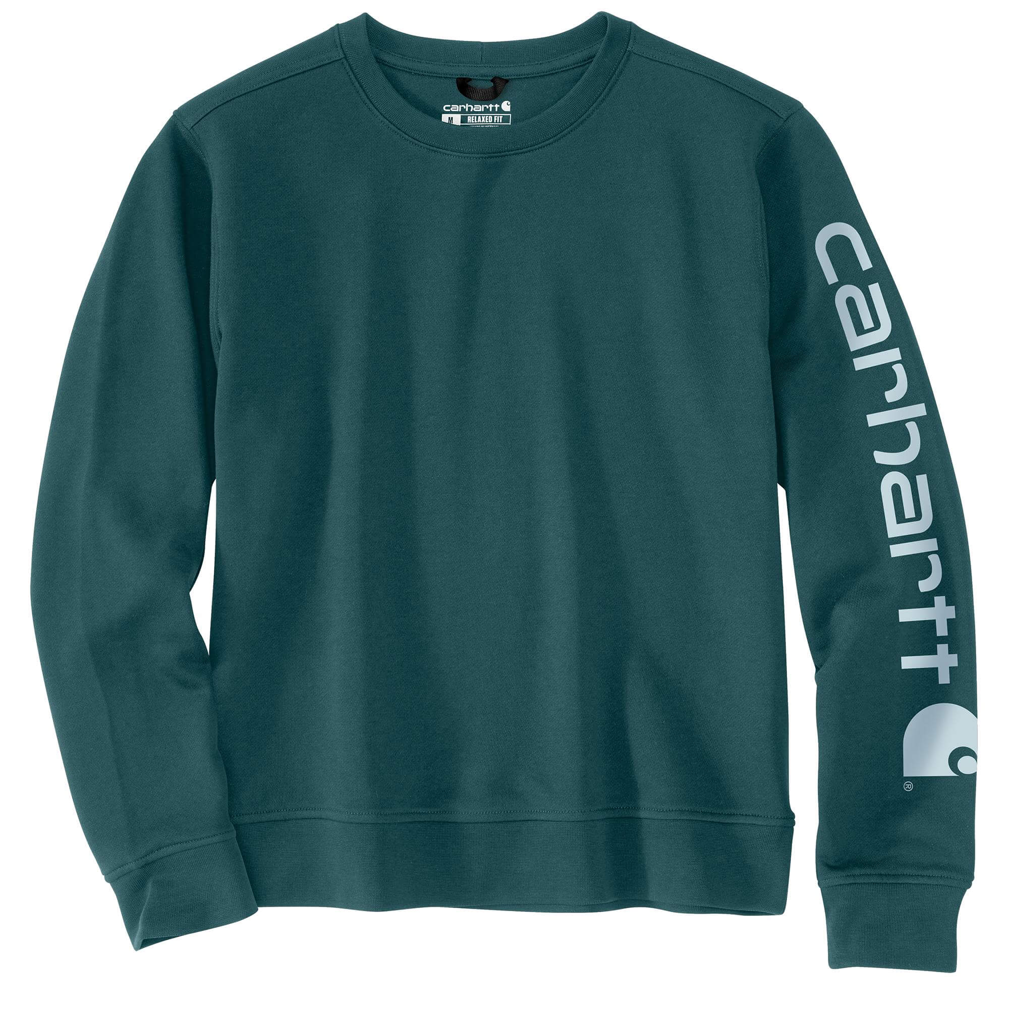 106718 -  Carhartt Women's Relaxed Fit Midweight Graphic Crewneck Sweatshirt