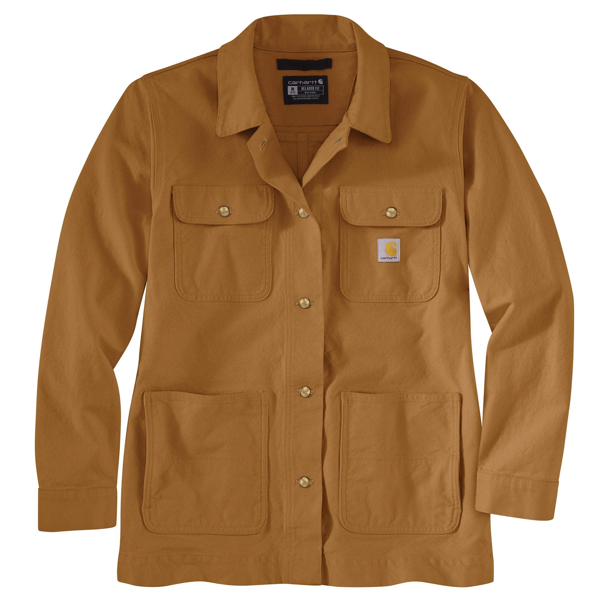 106812 - Carhartt Women's Rugged Flex® Loose Fit Canvas Chore Coat- 1 Warm Rating
