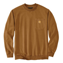 106853 - Men's Carhartt Relaxed Fit Midweight Garment Dye French Terry Crewneck Pocket Sweatshirt