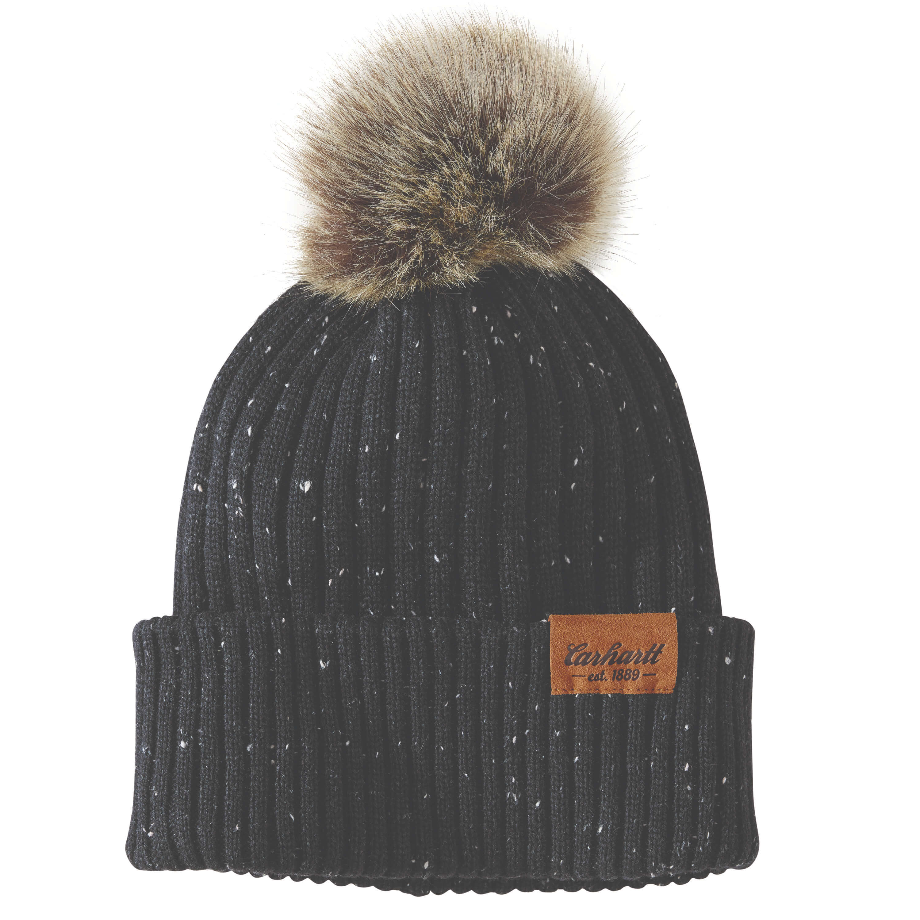 107103 - Carhartt Women's Wool Blend Pom-Pom Beanie