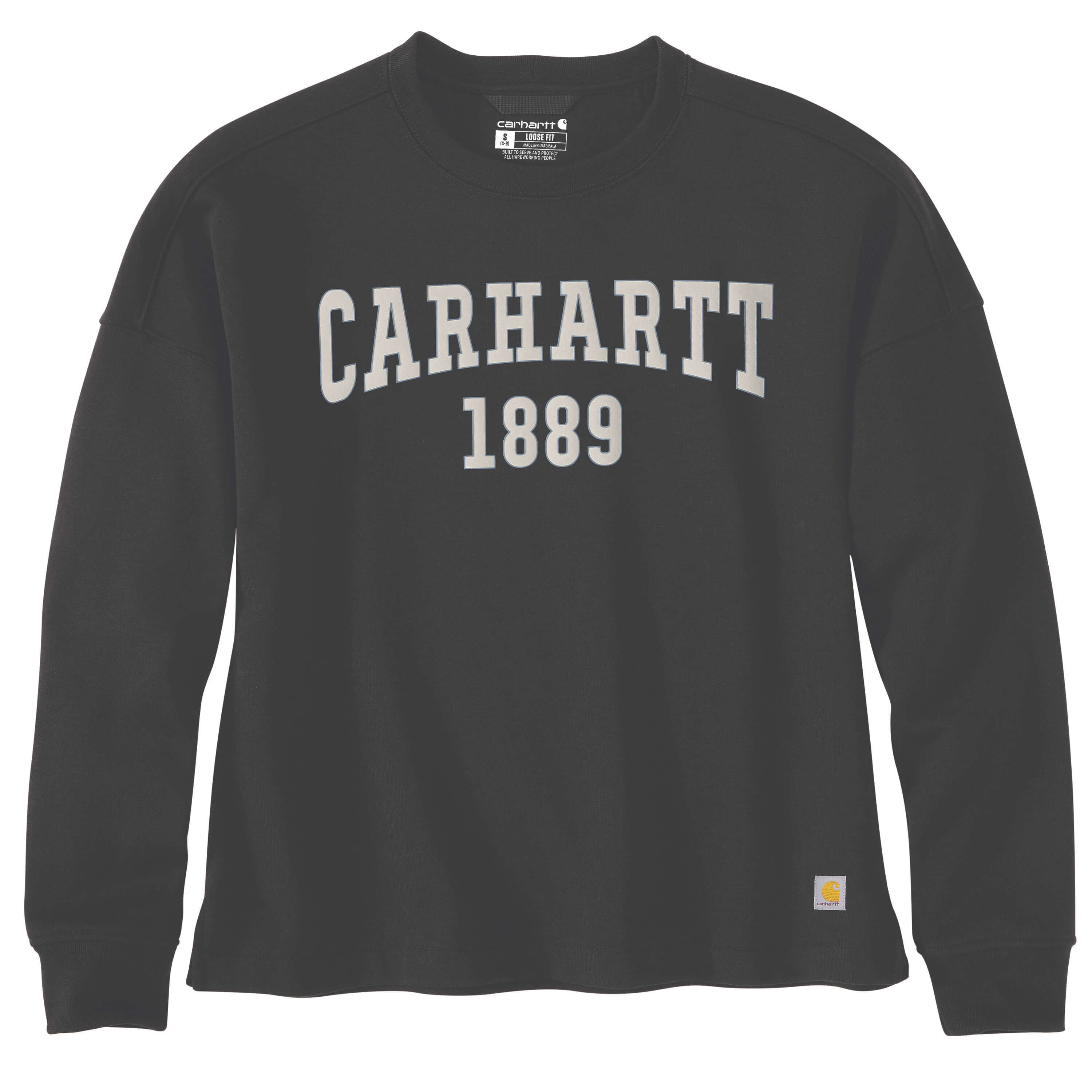 107160 - Carhartt Women's Loose Fit Midweight Carhartt Graphic Sweatshirt