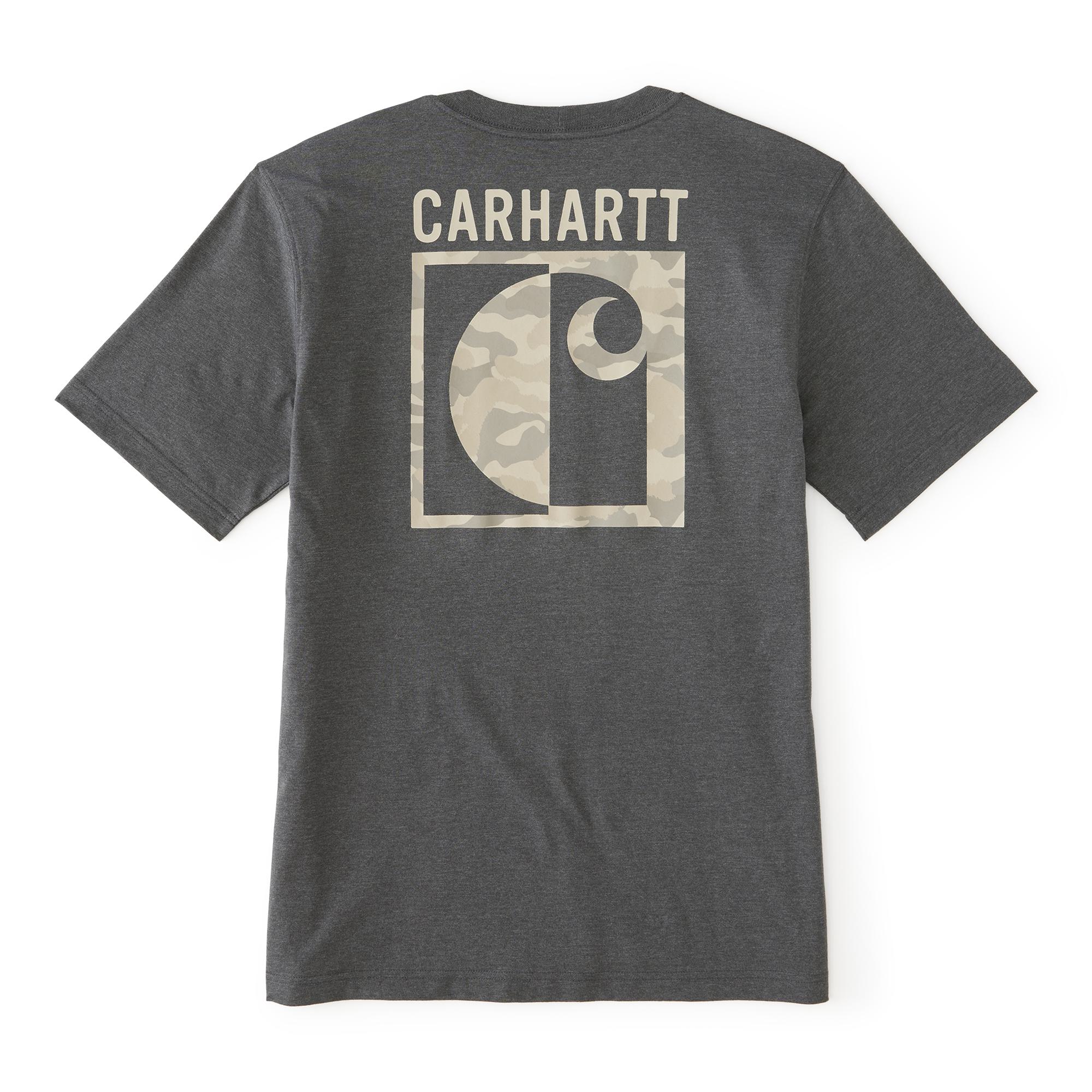 107296 - Carhartt Men's Irvine Relaxed Block Camo T-Shirt