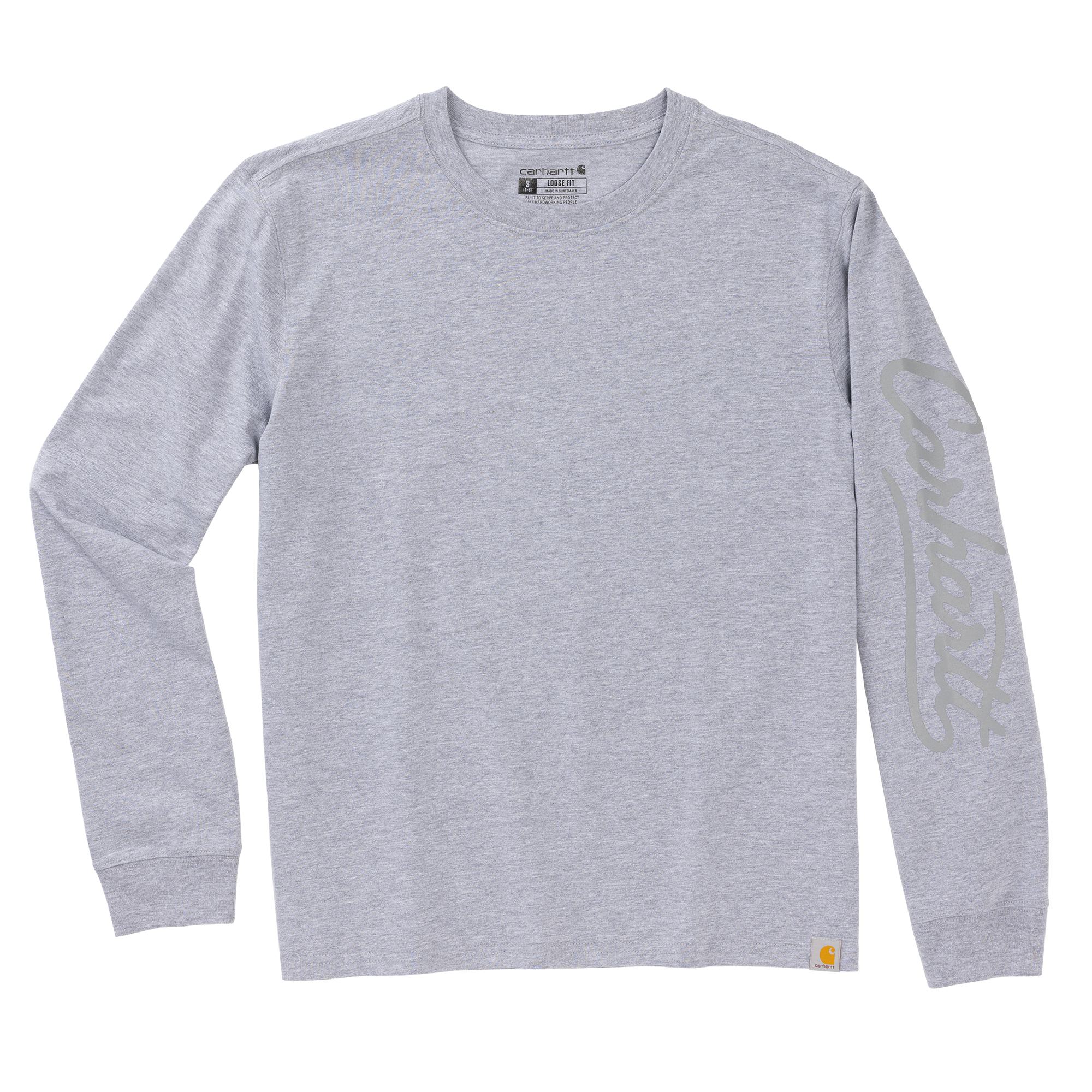 107742 - Carhartt Women's Irvine Loose Long Sleeve Logo Shirt