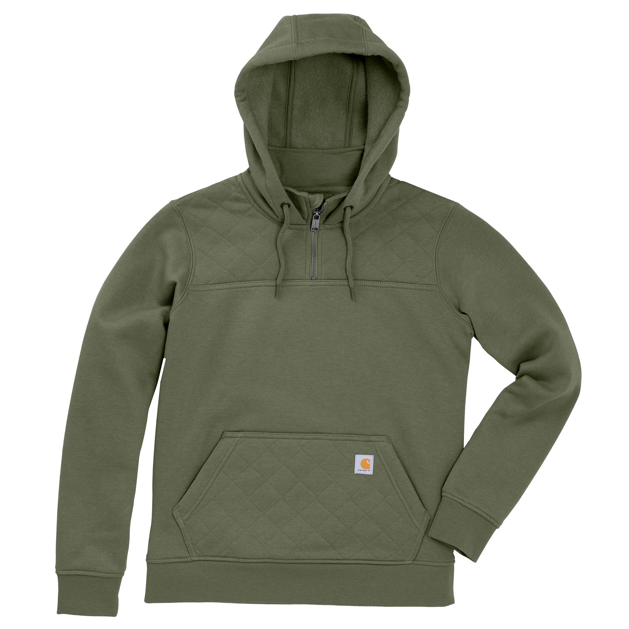 107753 - Carhartt Women's Paxton Quilted Quarter Zip Sweatshirt