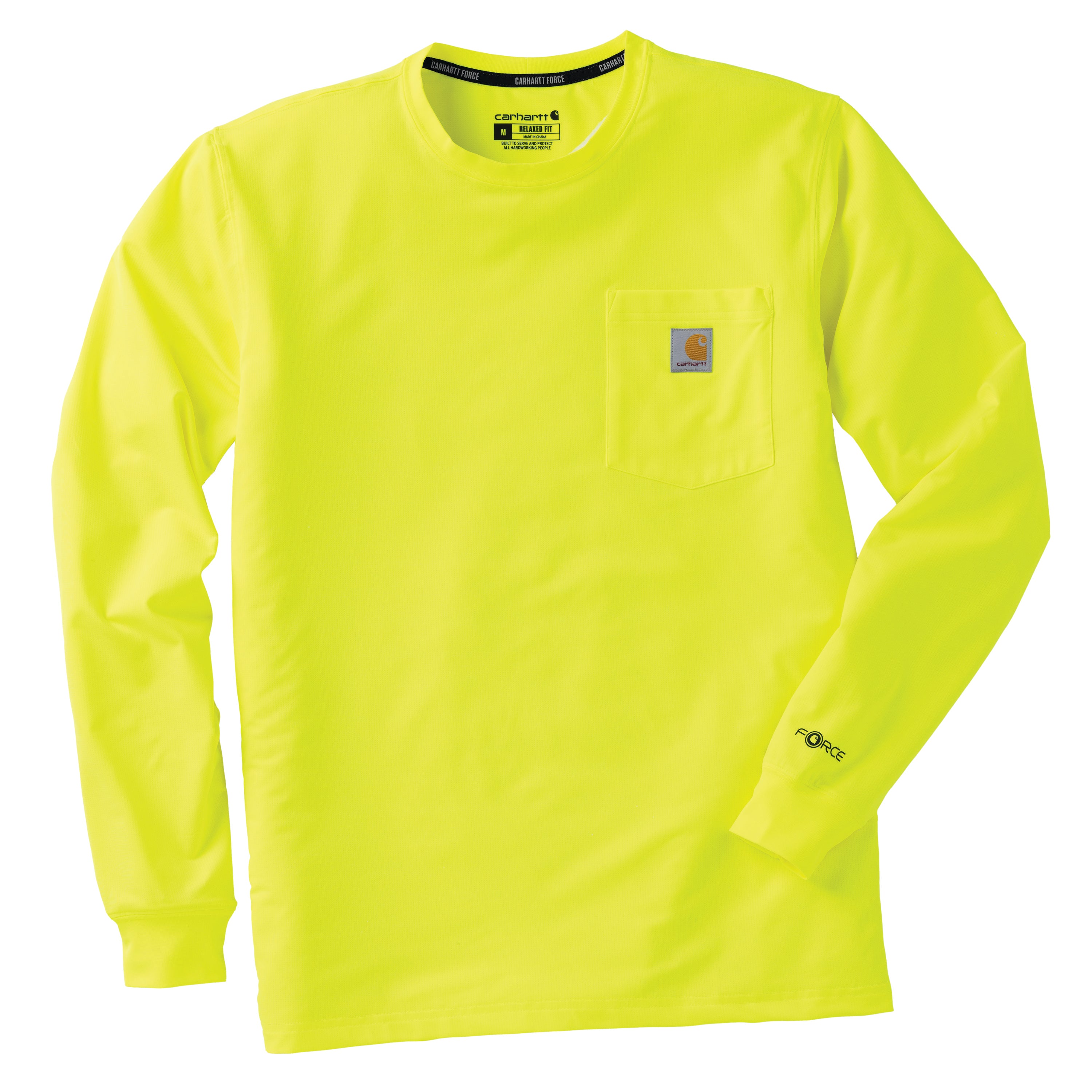 107811 - Carhartt Men's Force Relaxed Color-Enhanced Long-Sleeve T-Shirt