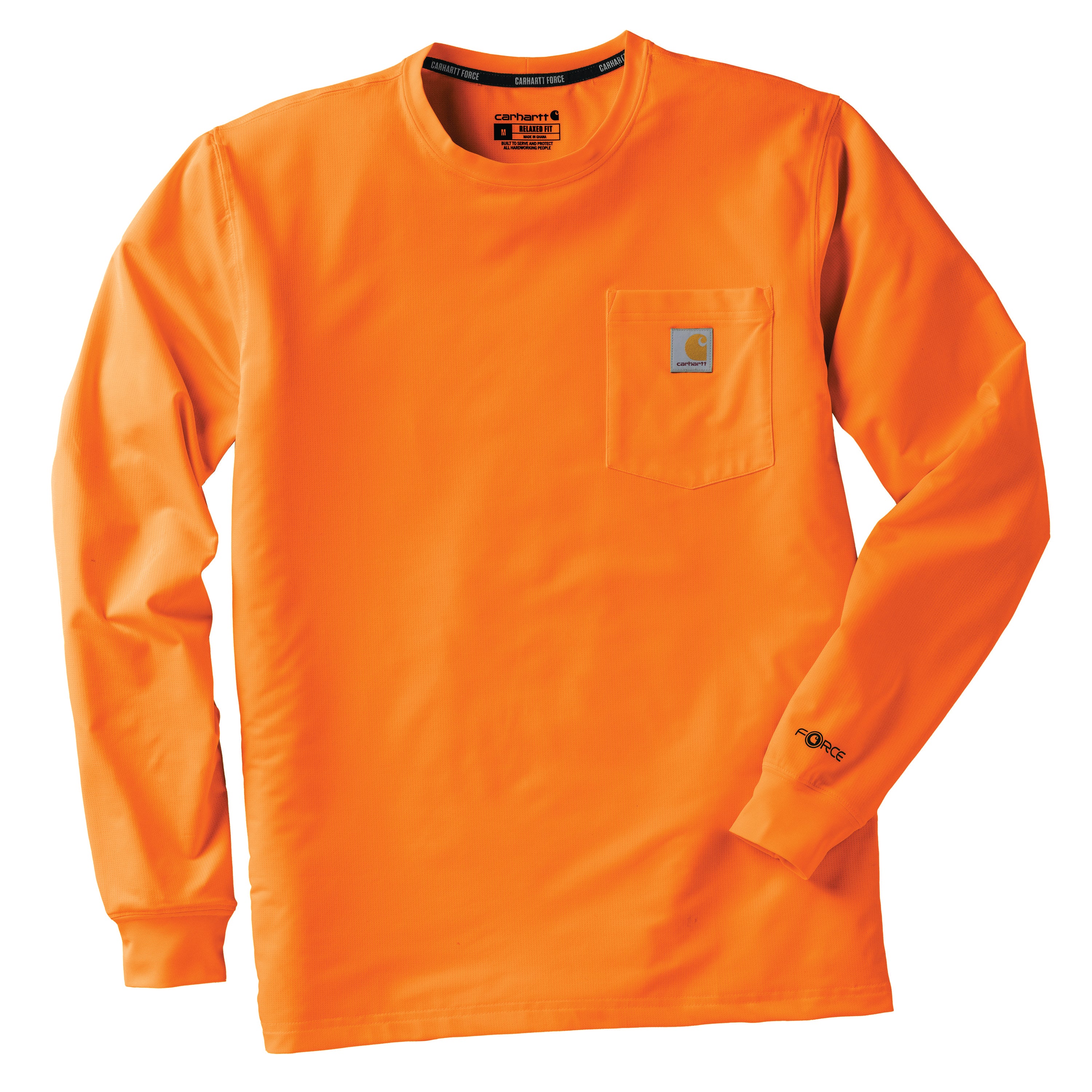 107811 - Carhartt Men's Force Relaxed Color-Enhanced Long-Sleeve T-Shirt