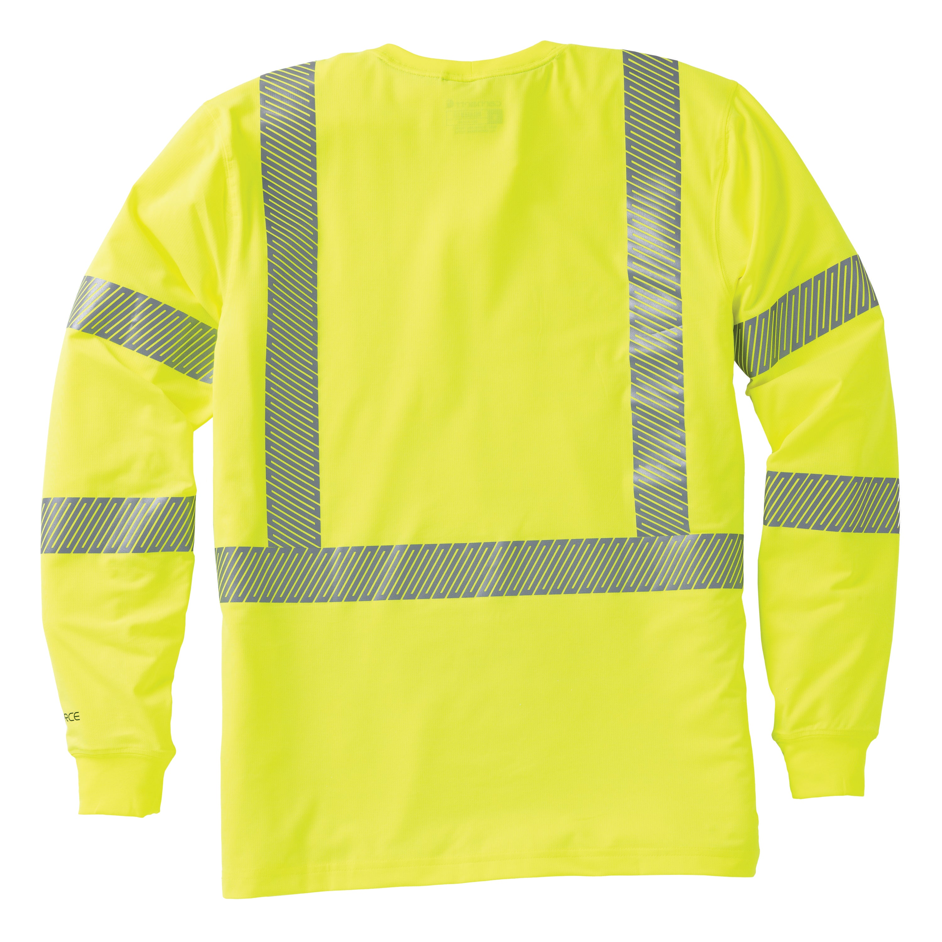 107813 - Carhartt Men's High Viz Force Relaxed Long-Sleeve Class 3 T-Shirt