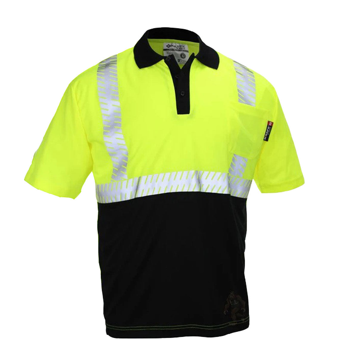 75-5213 - Majestic Glove High Visibility Class 2 Polo Shirt