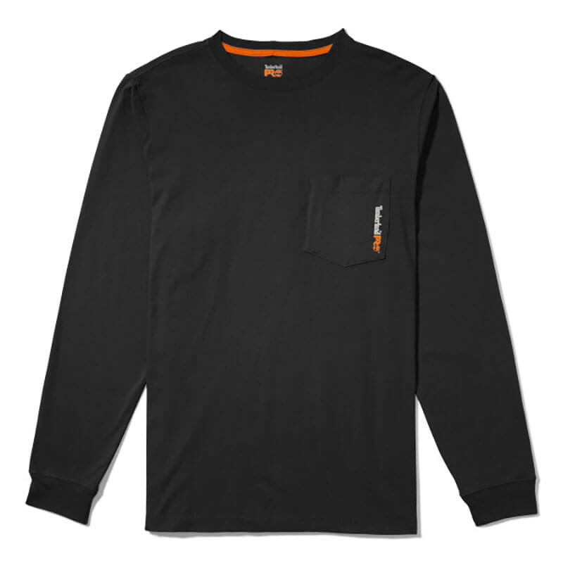 TB0A1HVN -  Timberland Pro Men's Base Plate Blended Long - Sleeve T-Shirt