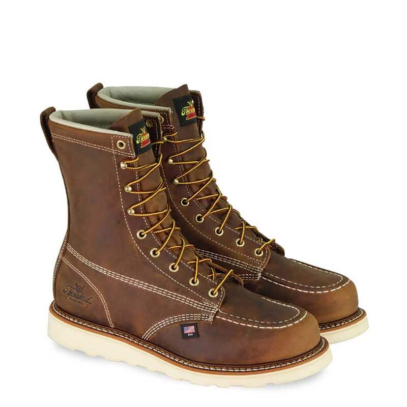 814-4178 - Thorogood Men's 8-inch American Heritage Moc Toe Boots