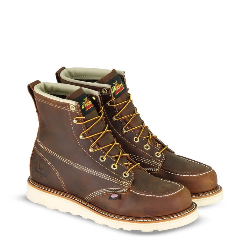 814-4203 - Thorogood Men's 6-inch American Heritage Moc Toe Boots