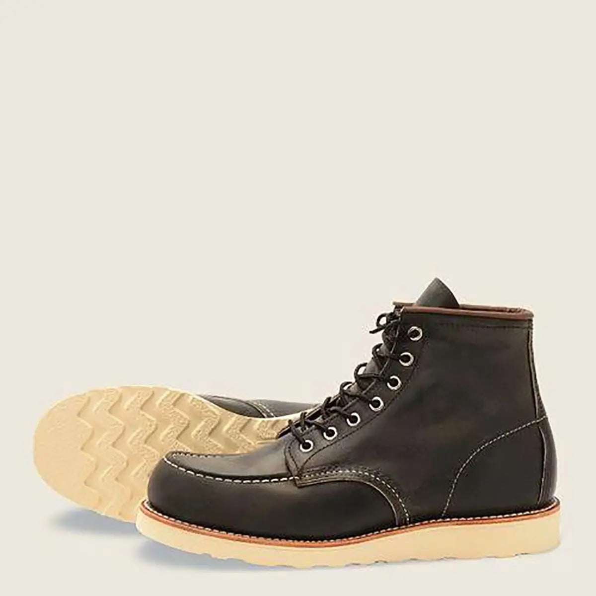 8890 - Red Wing Heritage Men's 6 Inch Classic Moc Toe Charcoal Rough and Tough