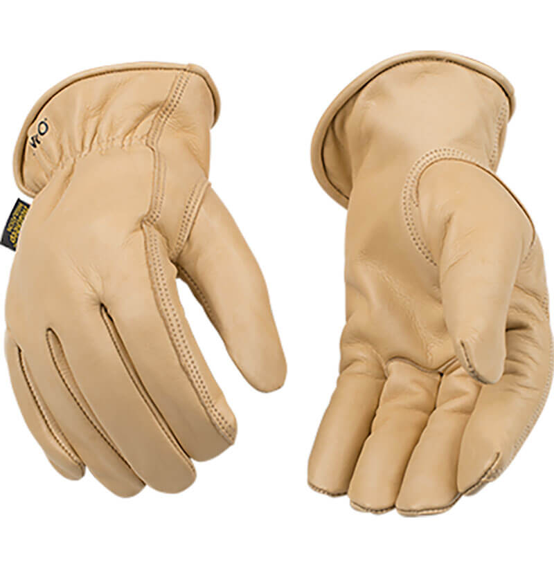 98RL - Kinco Men's Lined Grain Cowhide Driver Gloves