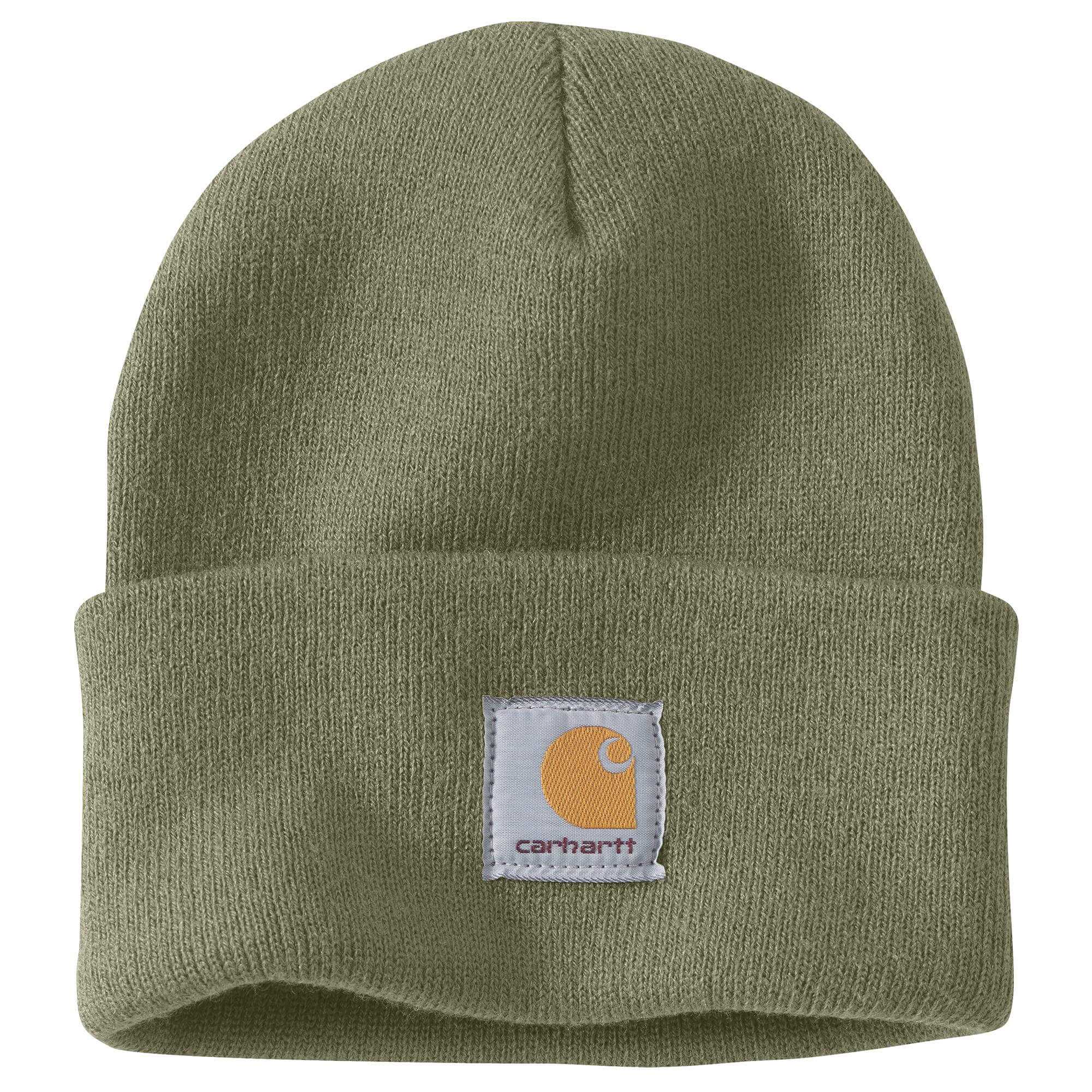 Carhartt A18 Acrylic Knit Cuffed Beanie Work Hat | Great Lakes