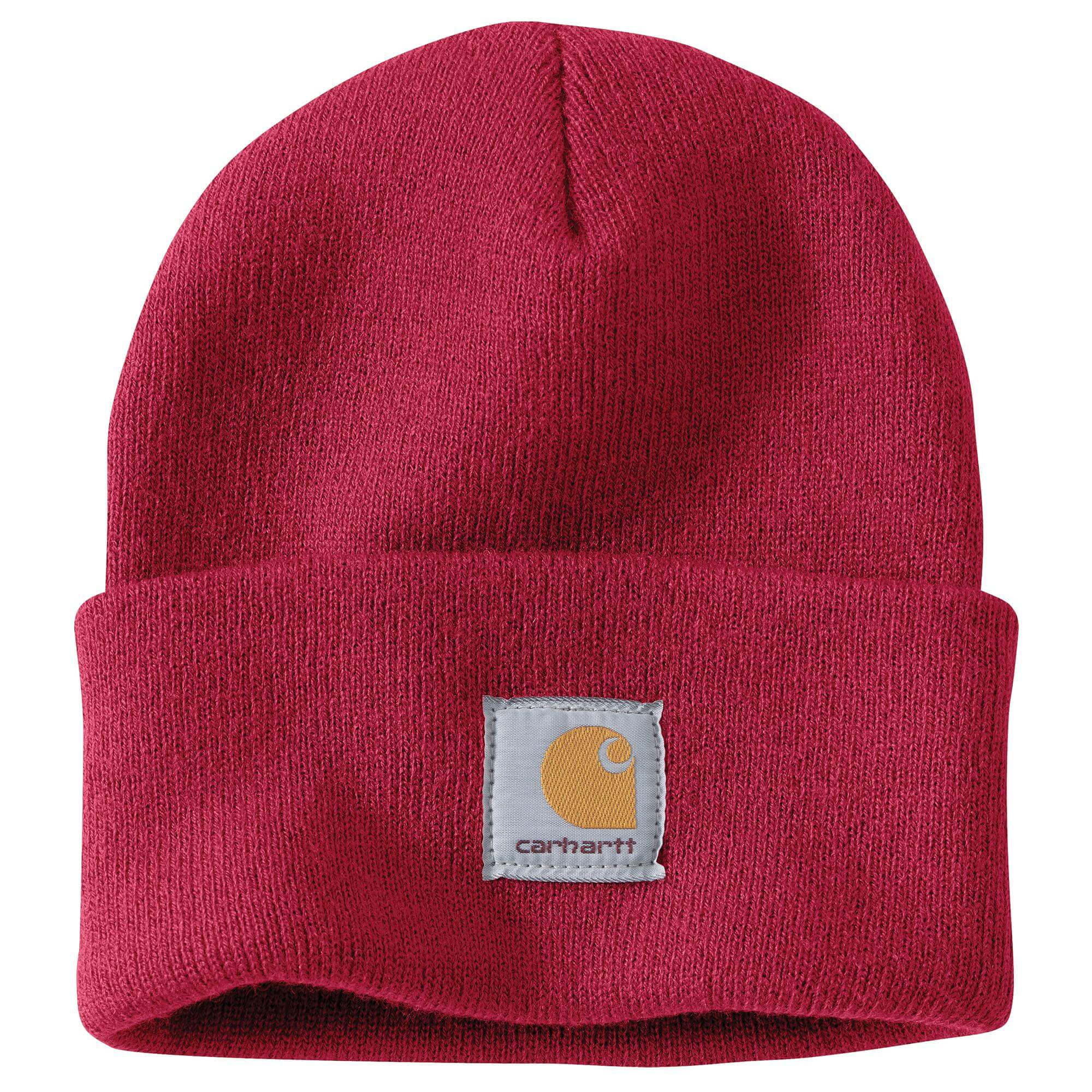 Carhartt A18 Acrylic Knit Cuffed Beanie Work Hat | Great Lakes