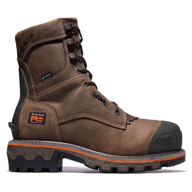 TB1A29G9214 - Timberland Pro Men's Boondock HD Logger Composite Toe Water Proof Work Boot